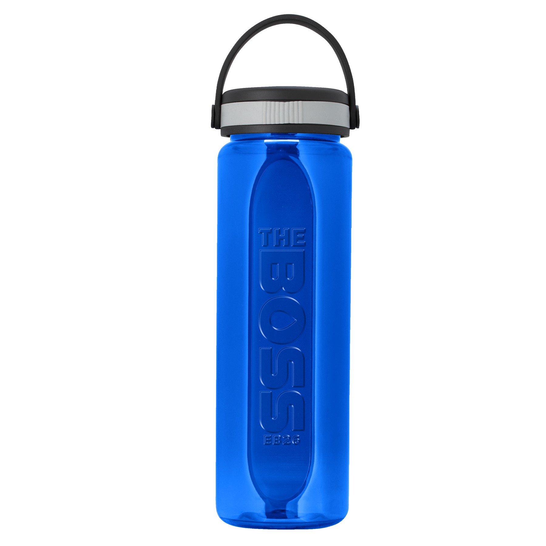 Picture of Garyline® Boss Embossed RPET Bottle with Grip Lid - 26 oz.