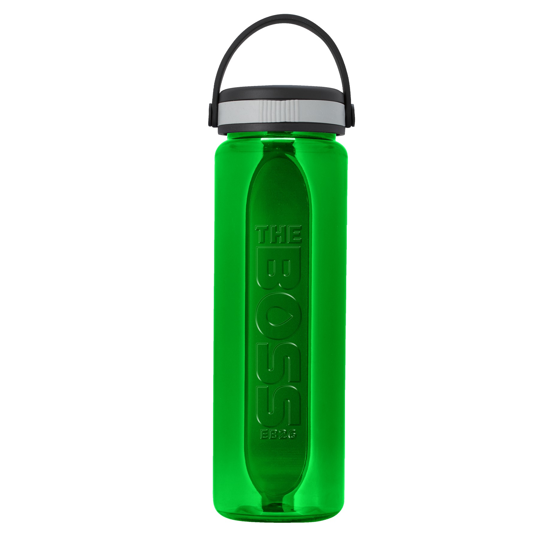 Picture of Garyline® Boss Embossed RPET Bottle with Grip Lid - 26 oz.