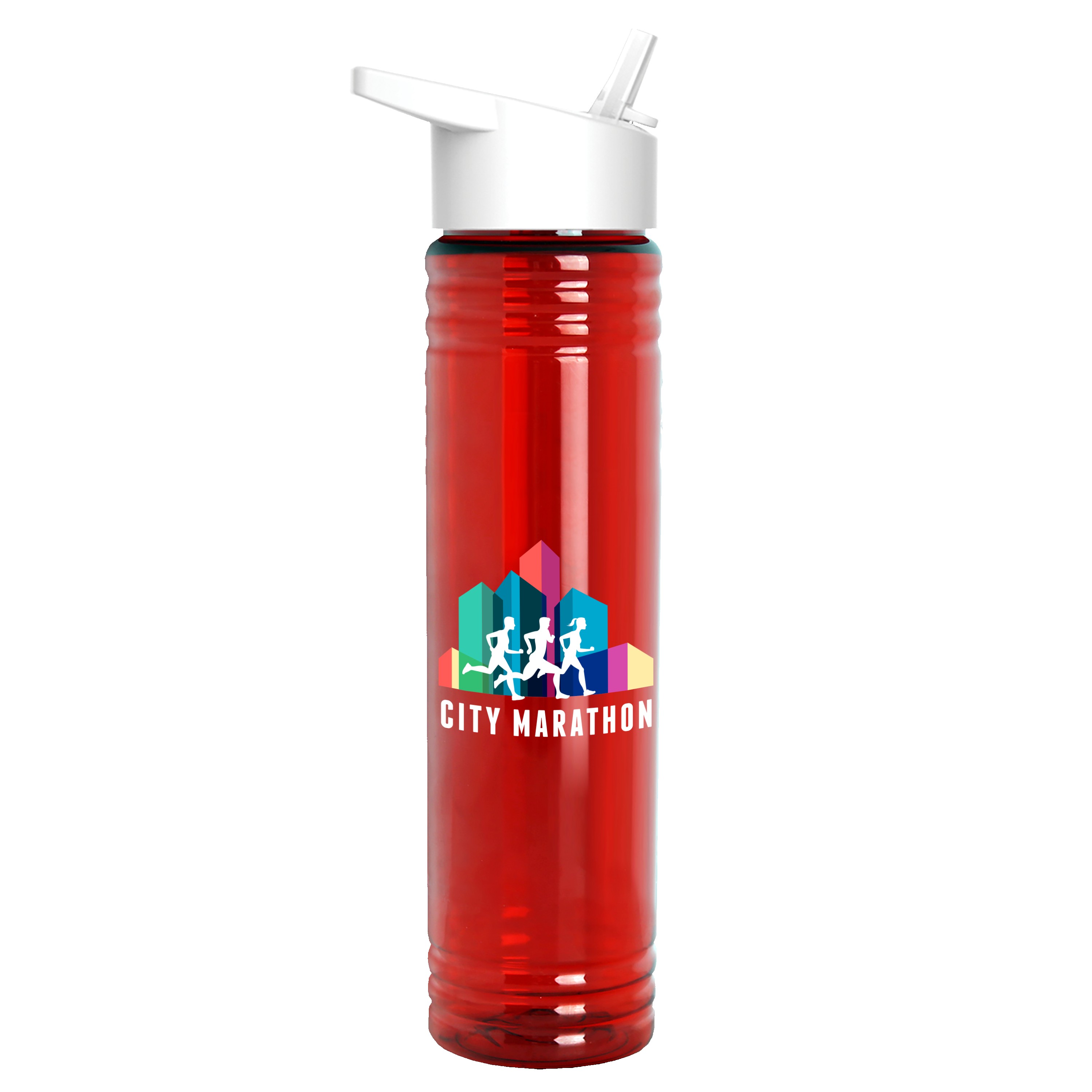 Picture of Garyline® Adventure Tritan® Renew Bottle with Flip-Straw Lid - 32 oz.