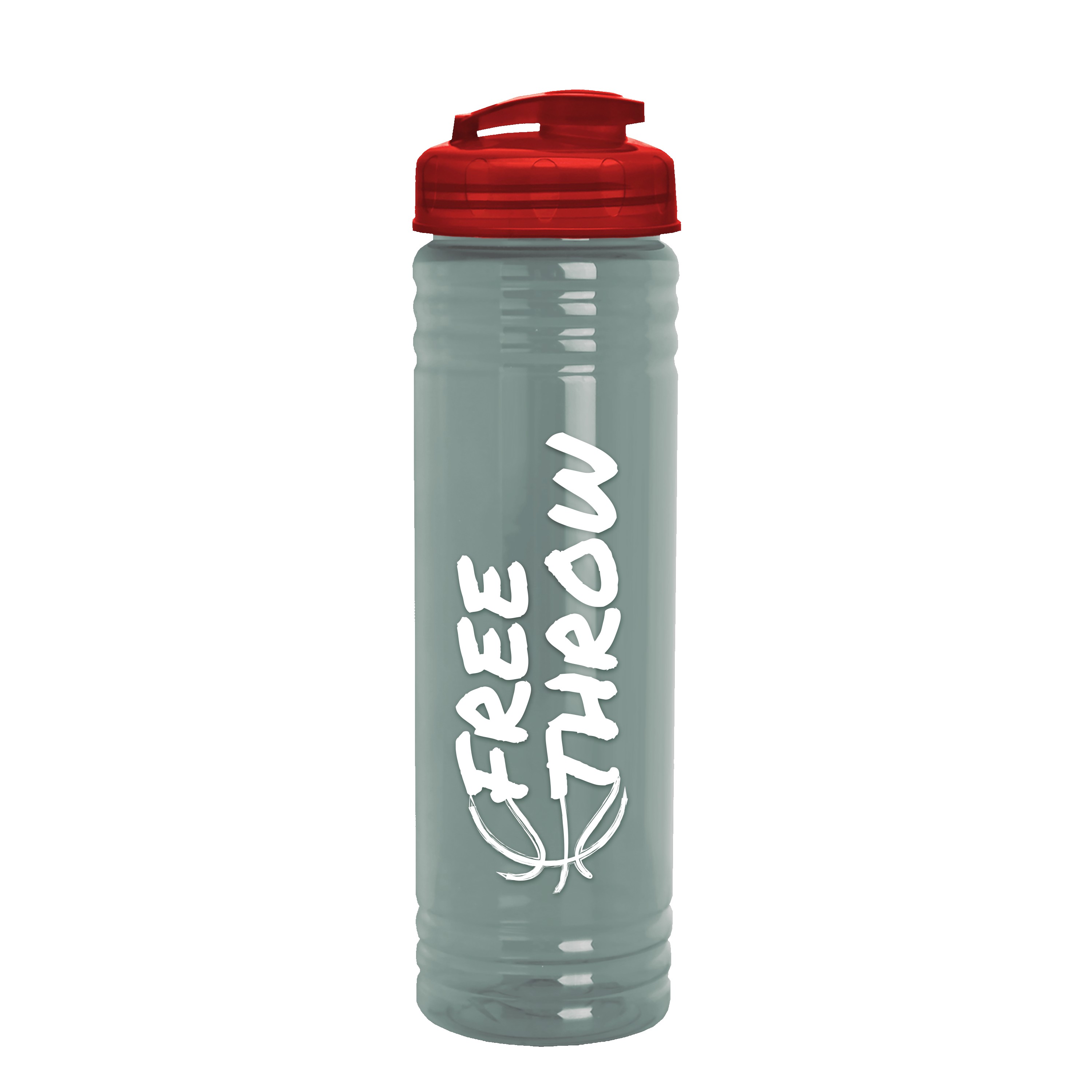 Picture of Garyline® Slim Fit RPET Bottle with Flip-Top Lid - 24 oz.