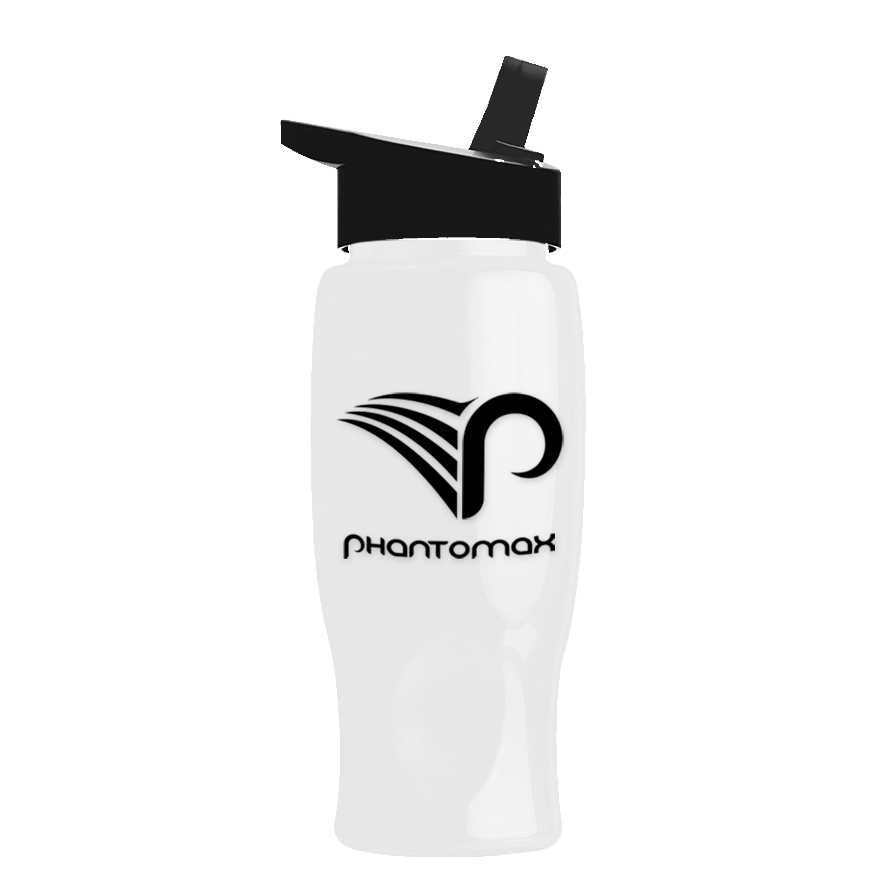 Picture of Garyline® Poly+ Bottle with Flip-Straw Lid - 27 oz.