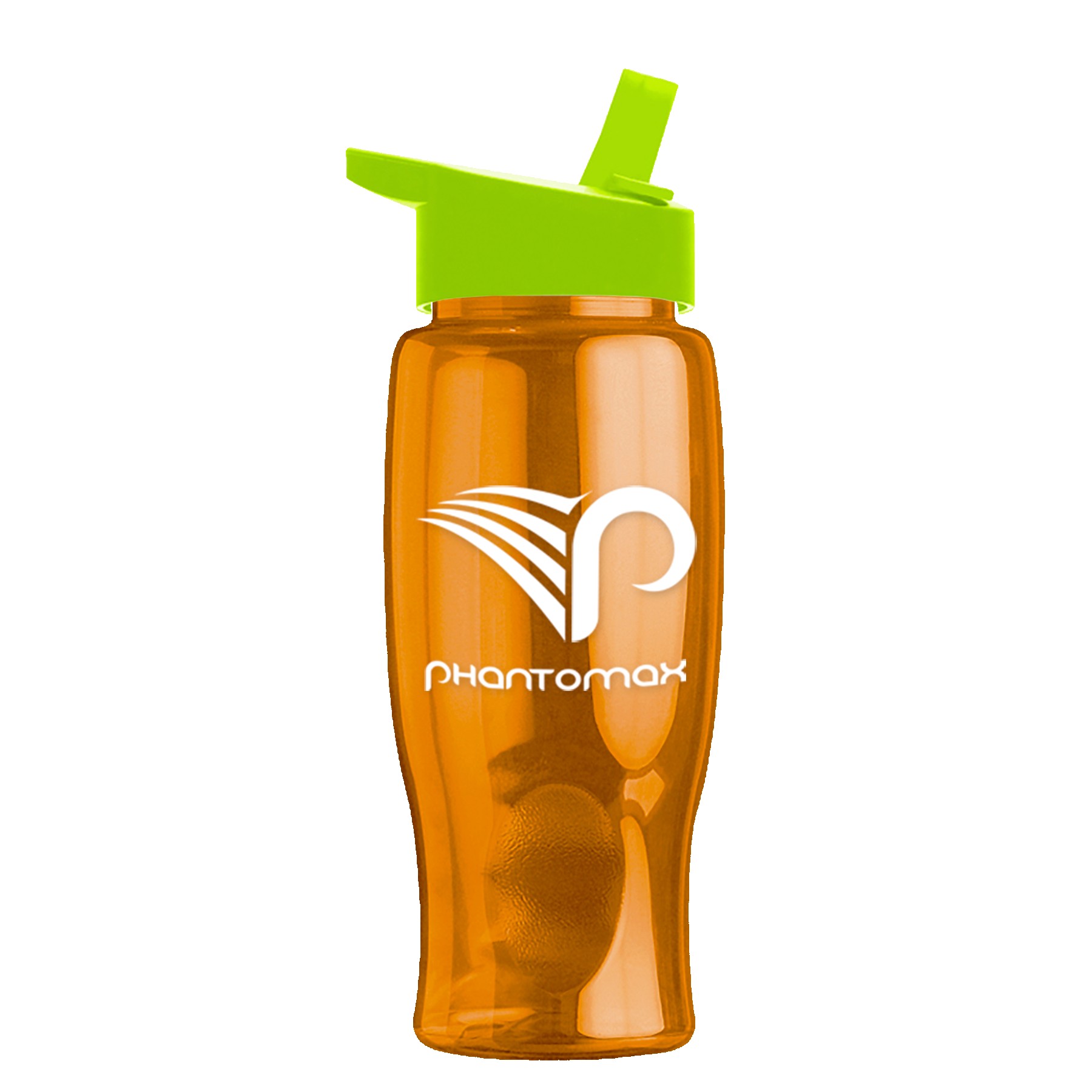 Picture of Garyline® Poly+ Bottle with Flip-Straw Lid - 27 oz.