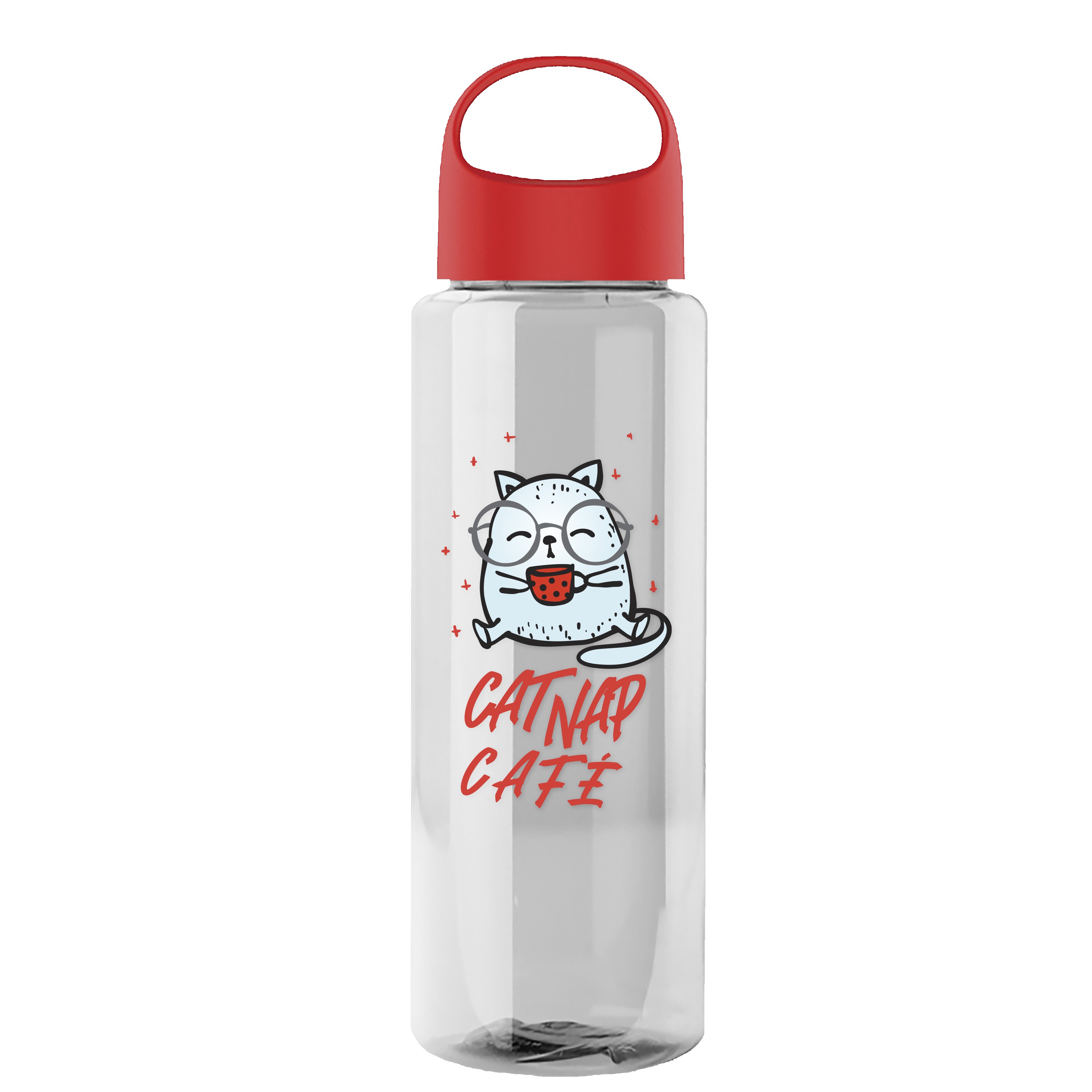 Picture of Garyline® Guzzler Bottle with Oval Crest Lid - 32 oz.