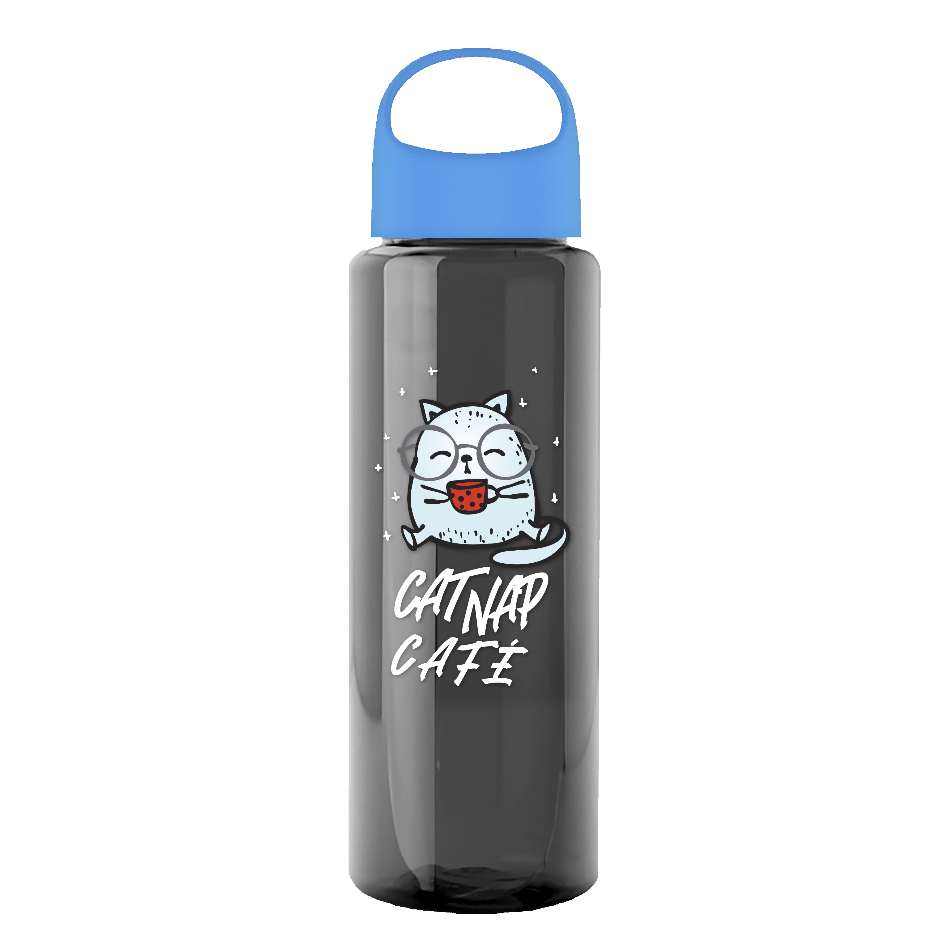 Picture of Garyline® Guzzler Bottle with Oval Crest Lid - 32 oz.