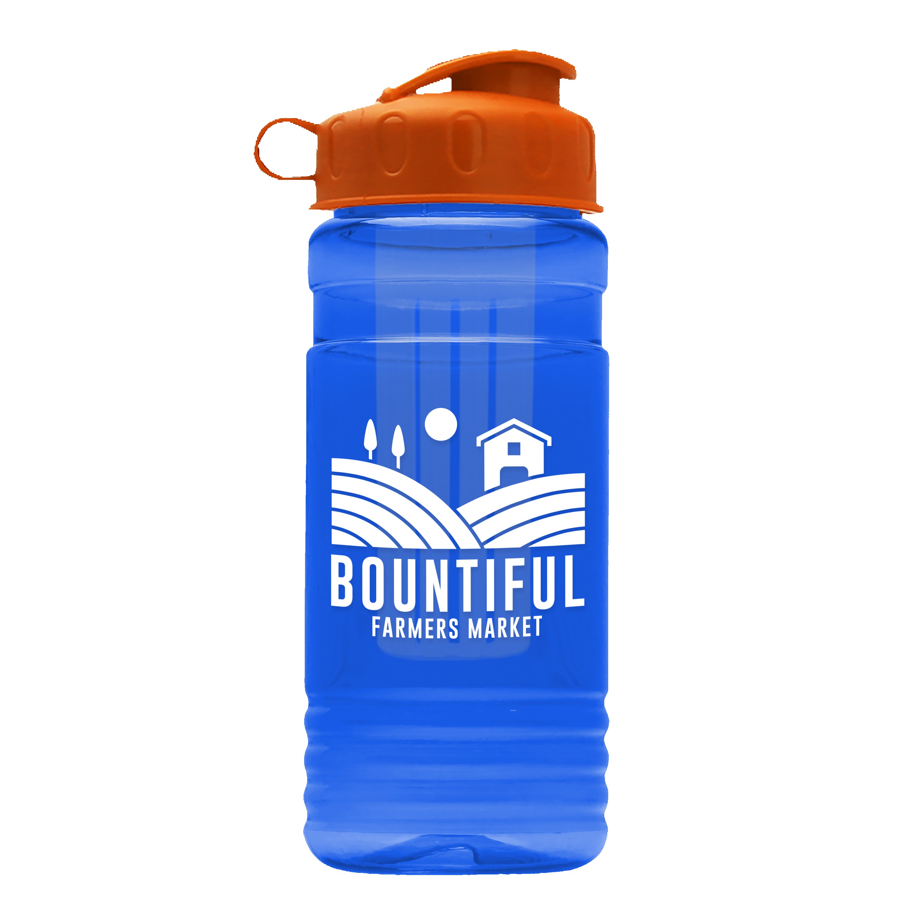 Picture of Garyline® Groove Tritan® Bottle with Flip-Top Lid and Infuser - 20 oz.