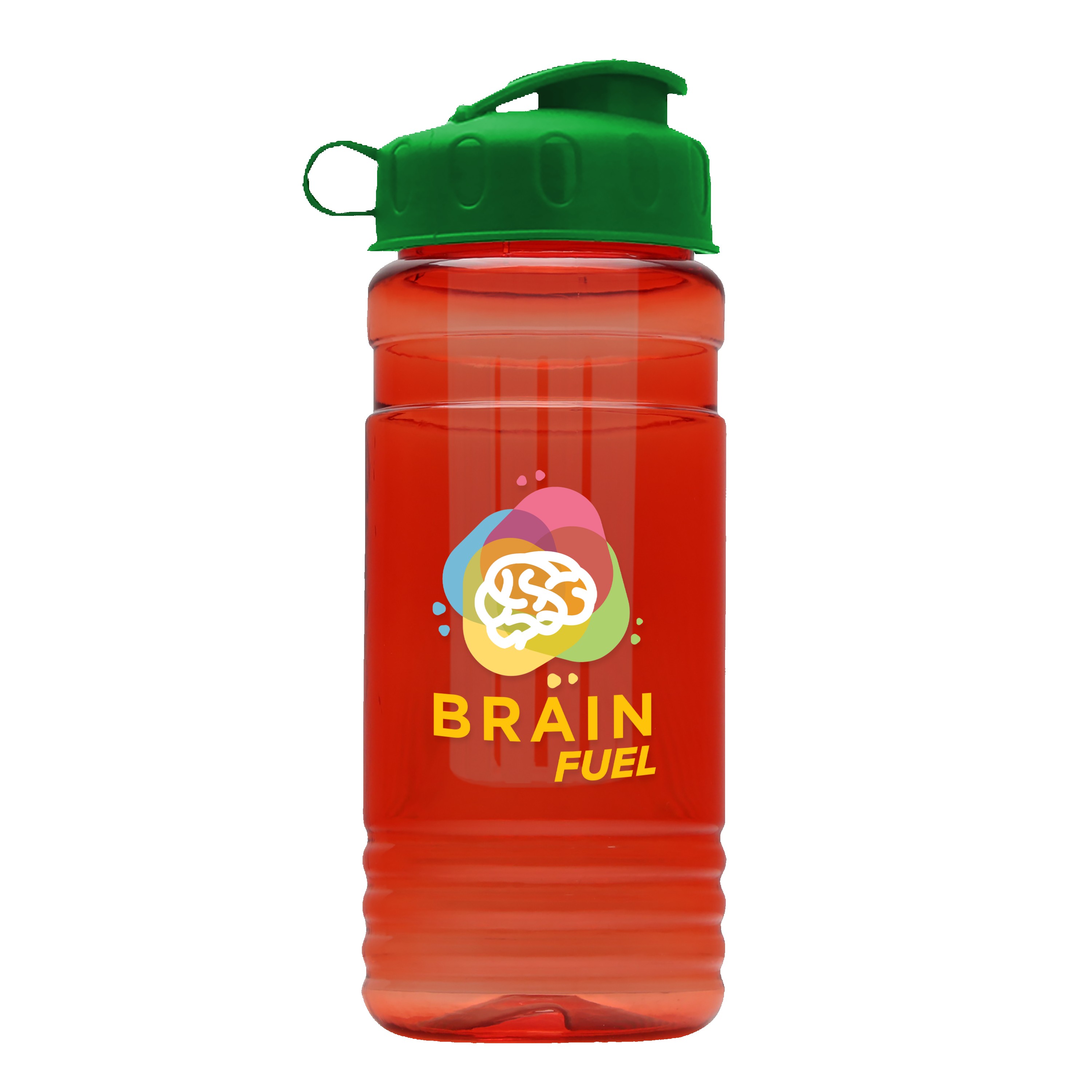 Picture of Garyline® Groove Tritan® Bottle with Flip-Top Lid and Infuser - 20 oz.