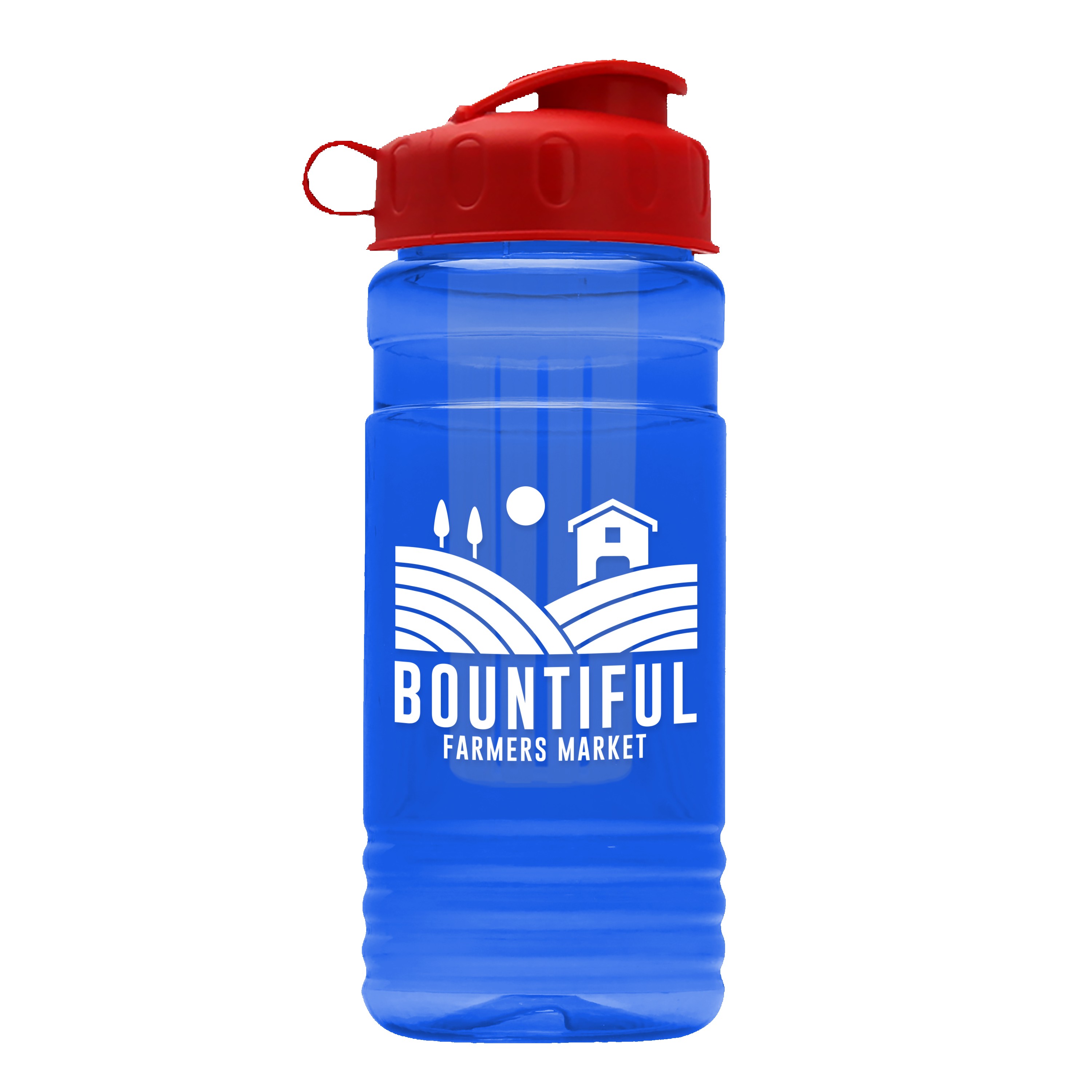 Picture of Garyline® Groove Tritan® Bottle with Flip-Top Lid and Infuser - 20 oz.