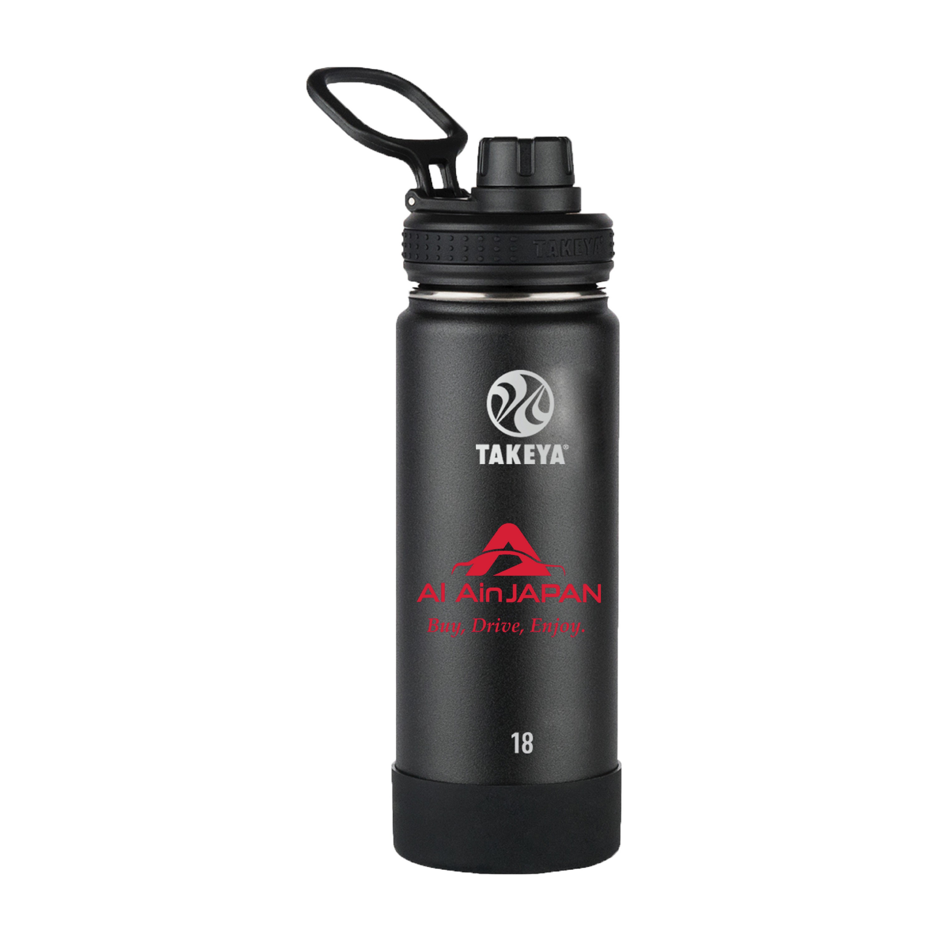 Picture of Takeya® 18 oz. Water Bottle with Actives Insulated Spout Lid™