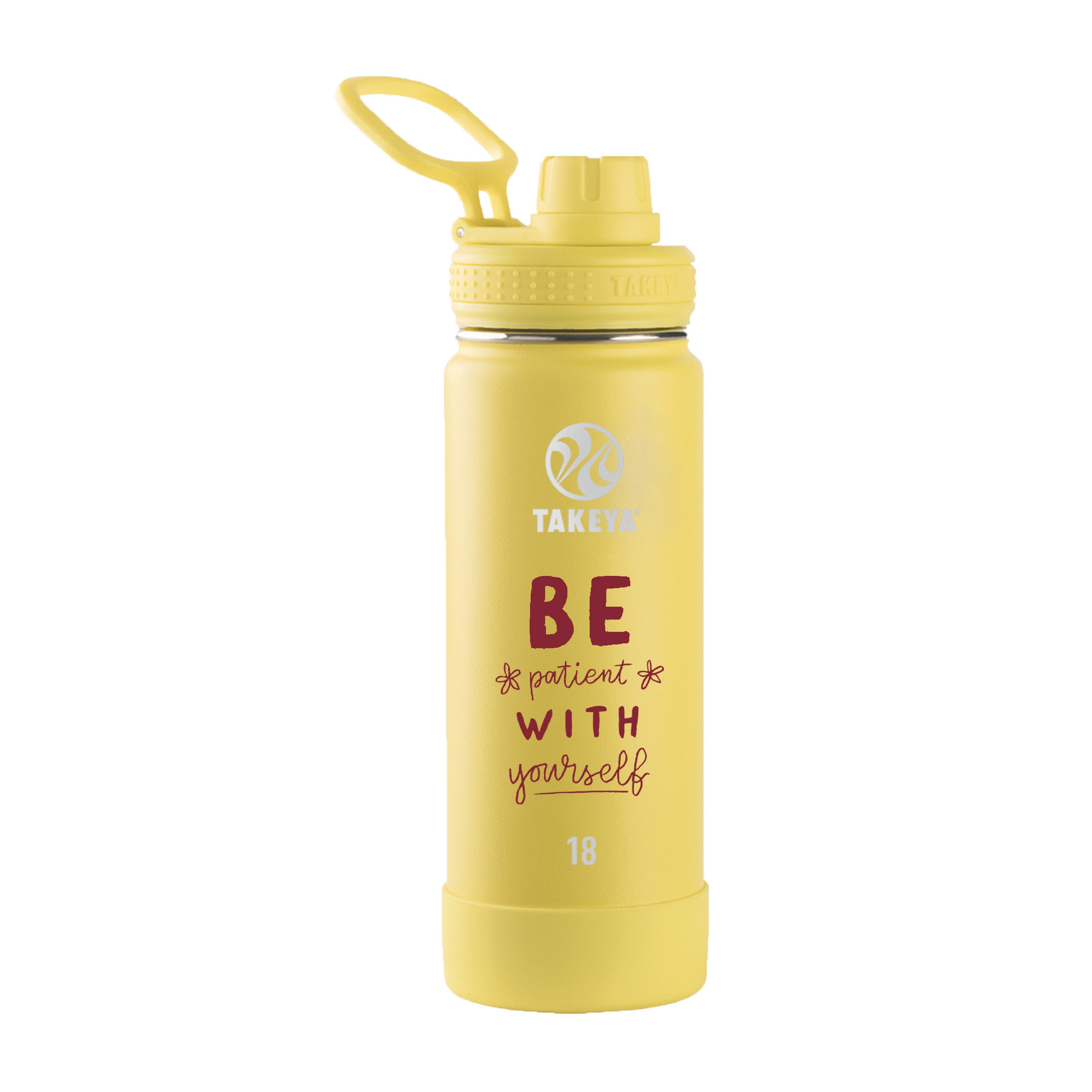 Picture of Takeya® 18 oz. Water Bottle with Actives Insulated Spout Lid™