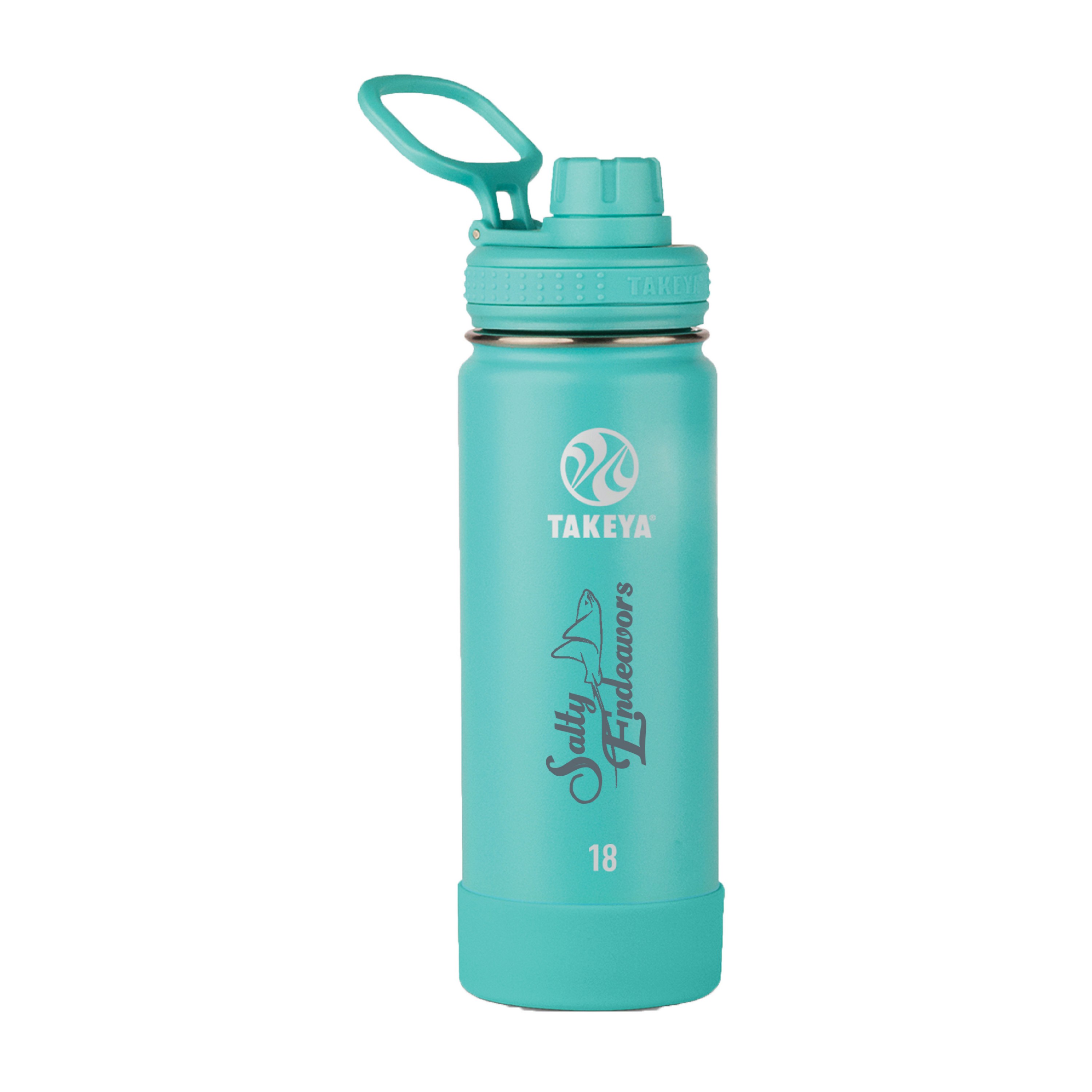 Picture of Takeya® 18 oz. Water Bottle with Actives Insulated Spout Lid™