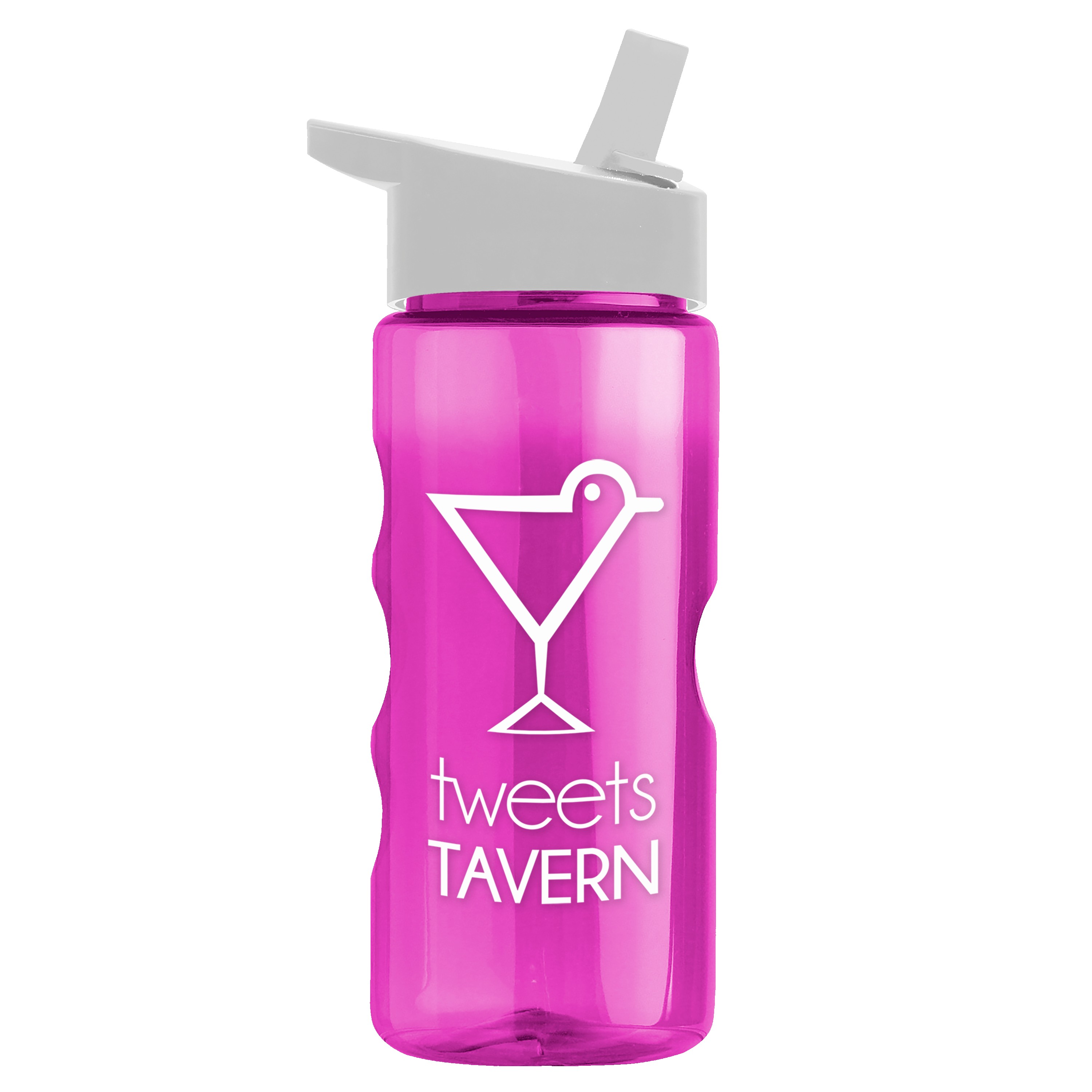 Picture of Garyline® Mini Mountain Tritan® Bottle with Flip-Straw Lid - 22 oz.