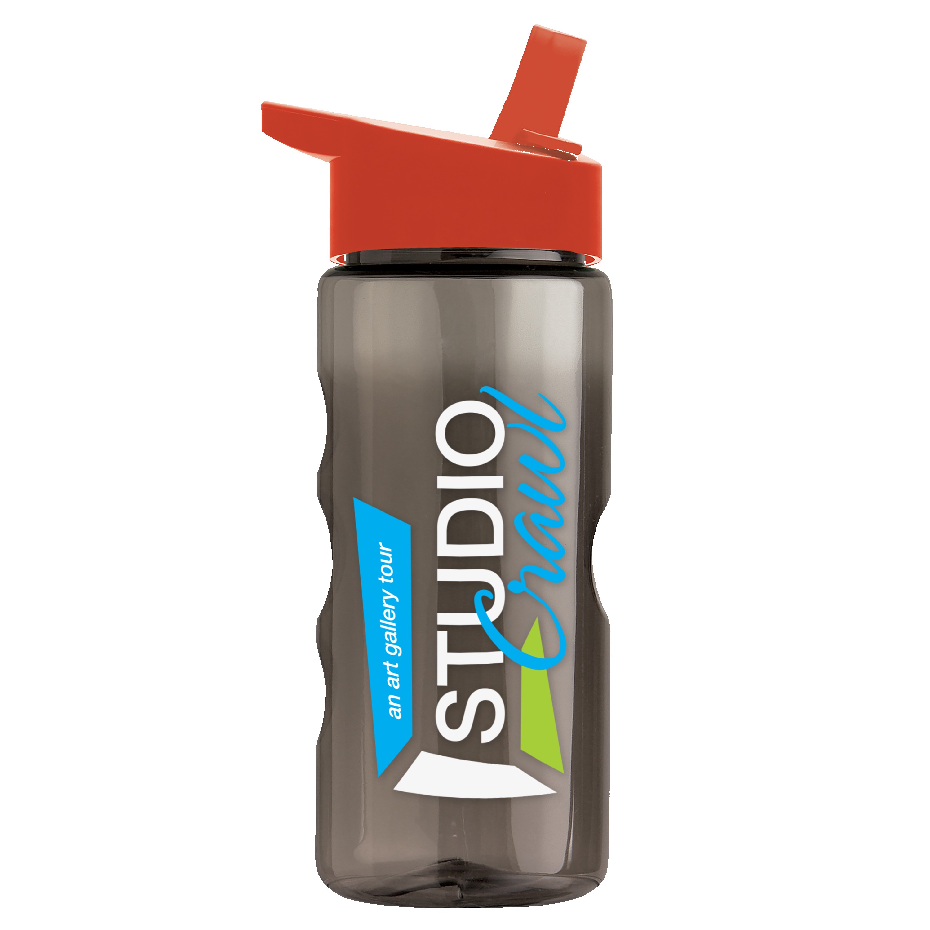 Picture of Garyline® Mini Mountain Tritan® Bottle with Flip-Straw Lid - 22 oz.