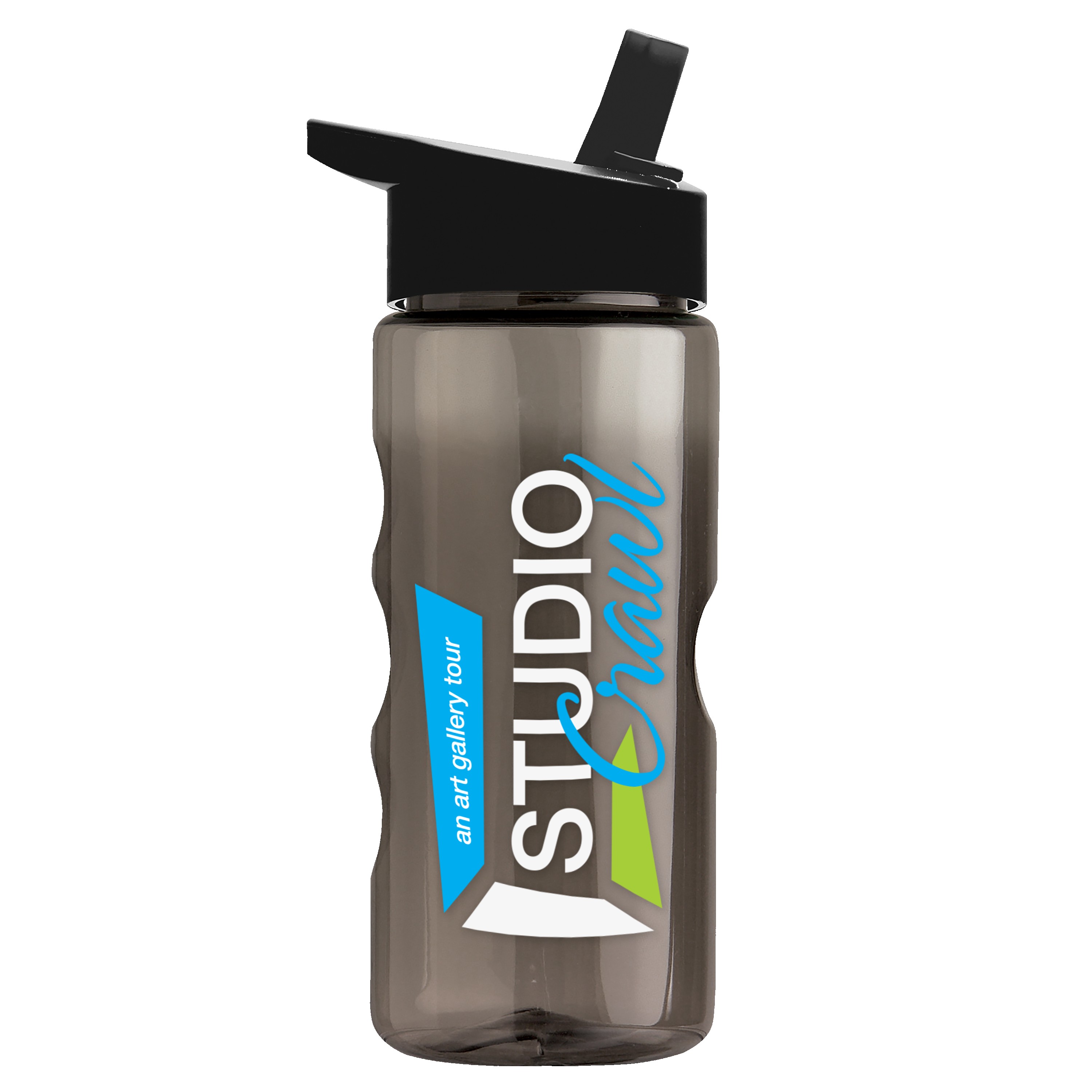Picture of Garyline® Mini Mountain Tritan® Bottle with Flip-Straw Lid - 22 oz.