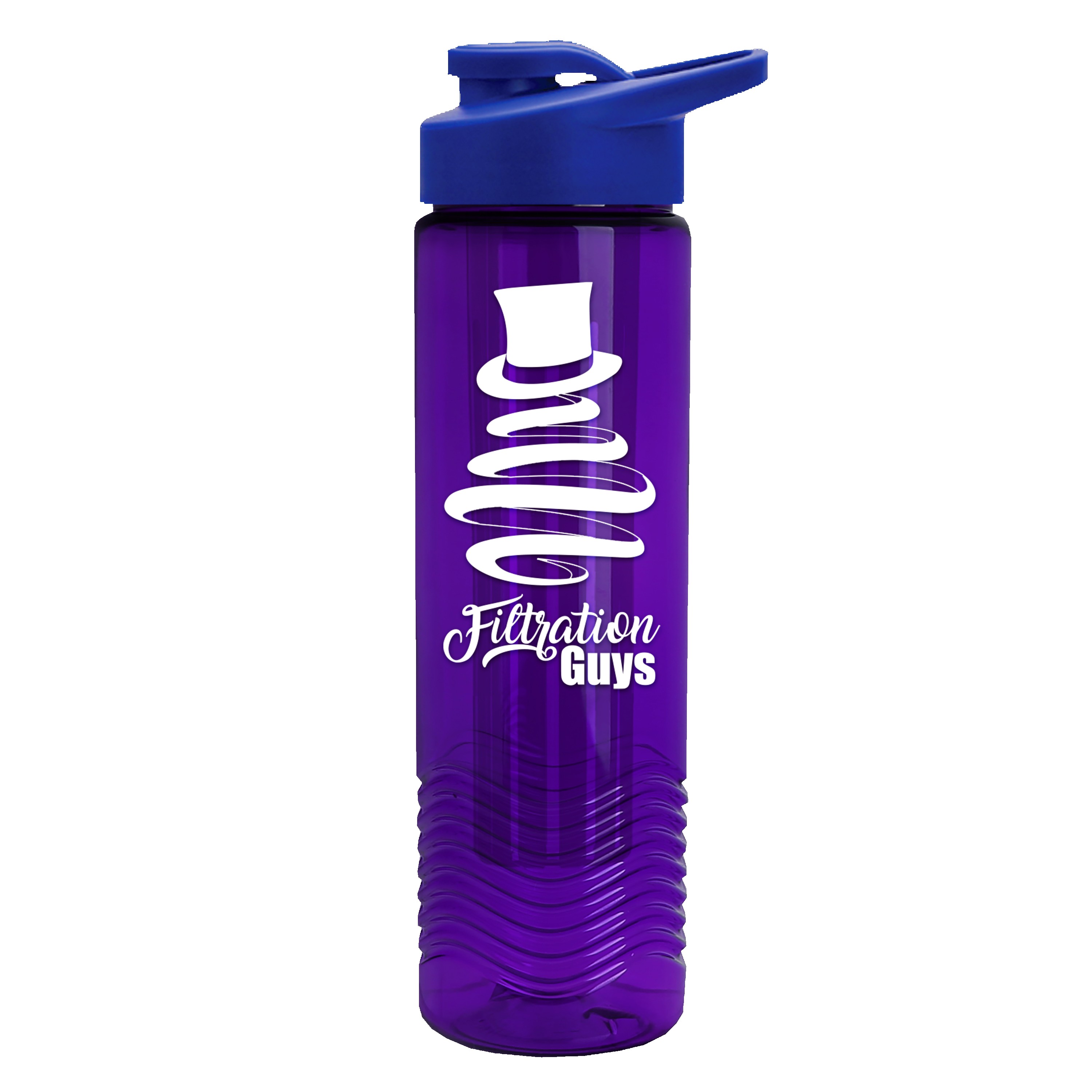 Picture of Garyline® Wave Tritan® Bottle with Drink-Thru Lid and Infuser - 24 oz.