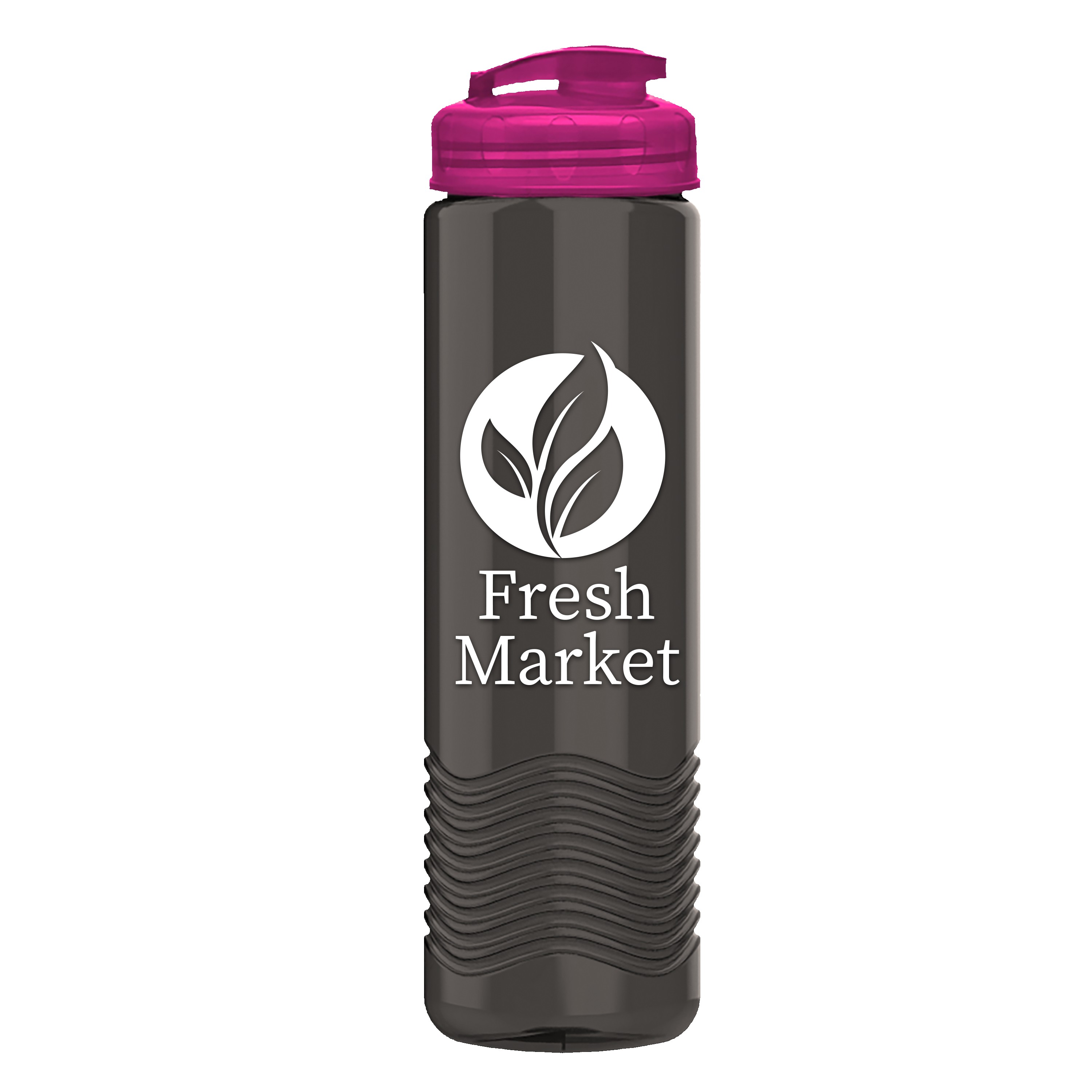 Picture of Garyline® Wave Tritan® Bottle with Flip-Top Lid - 24 oz.