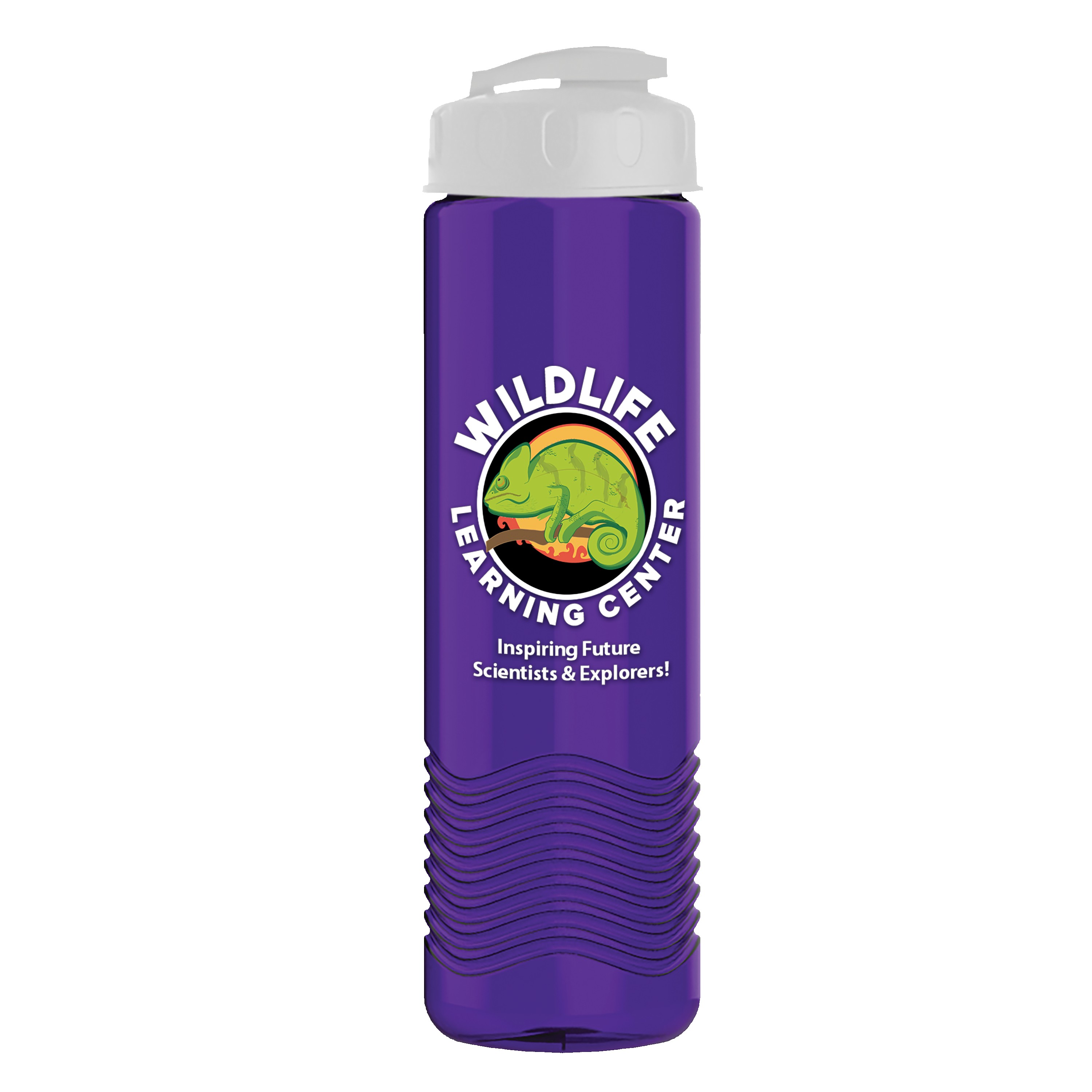 Picture of Garyline® Wave Tritan® Bottle with Flip-Top Lid - 24 oz.