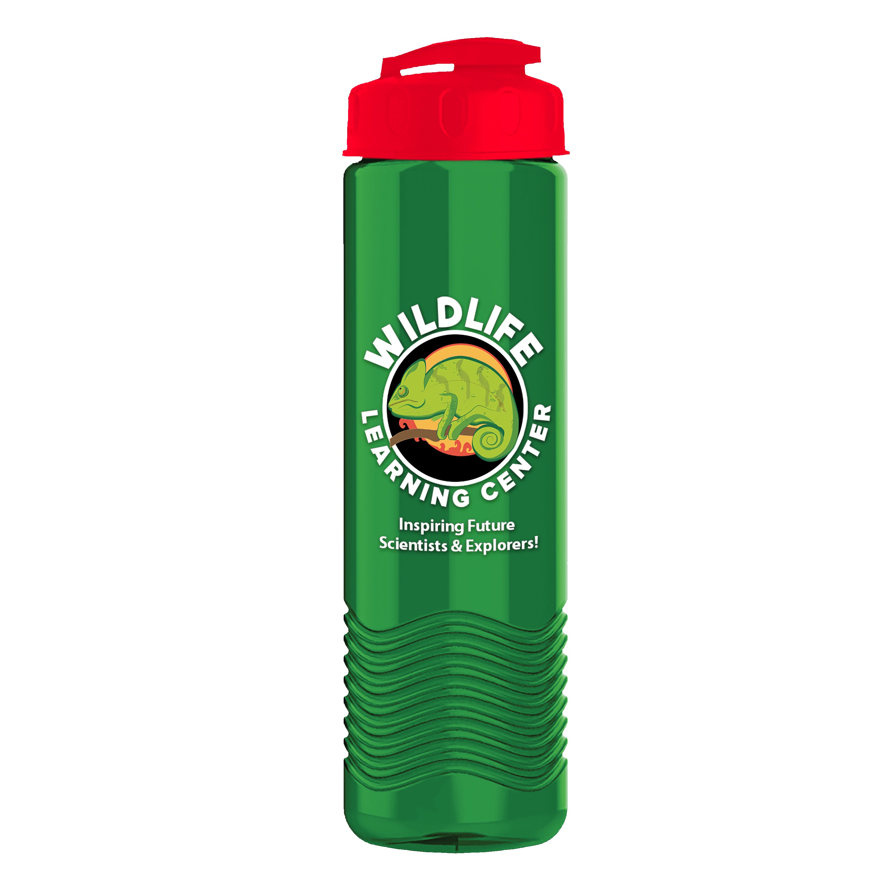 Picture of Garyline® Wave Tritan® Bottle with Flip-Top Lid - 24 oz.