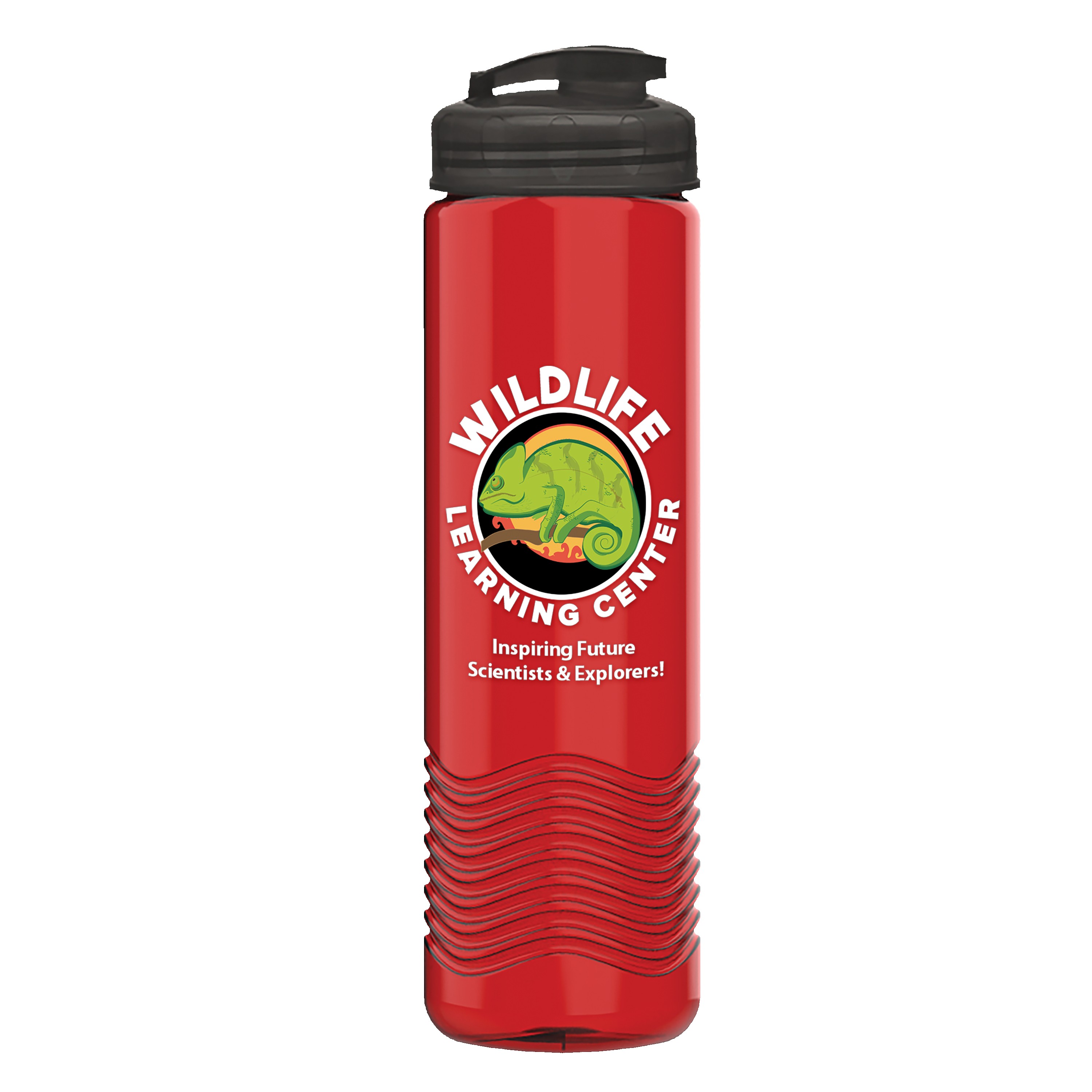 Picture of Garyline® Wave Tritan® Bottle with Flip-Top Lid - 24 oz.