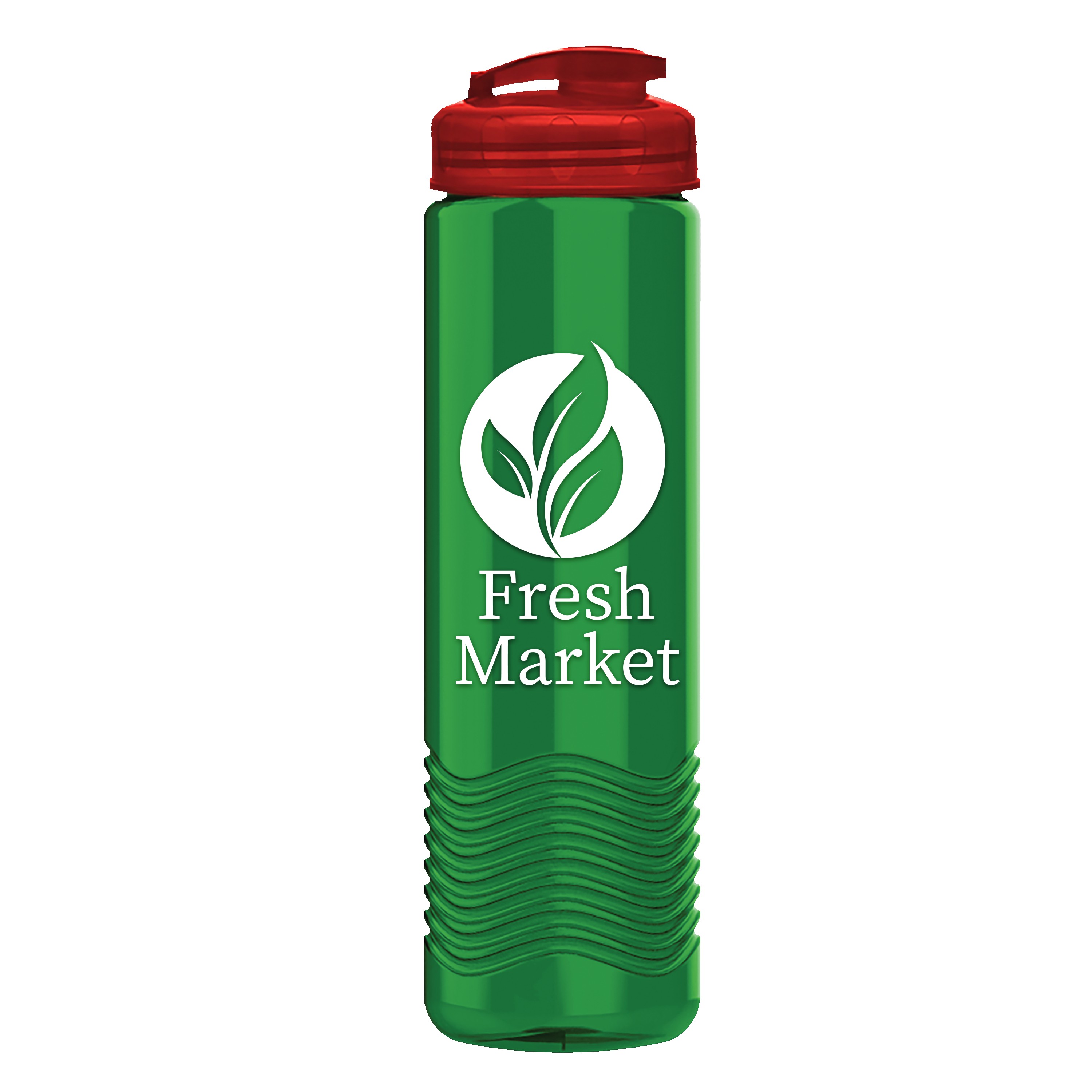 Picture of Garyline® Wave Tritan® Bottle with Flip-Top Lid - 24 oz.