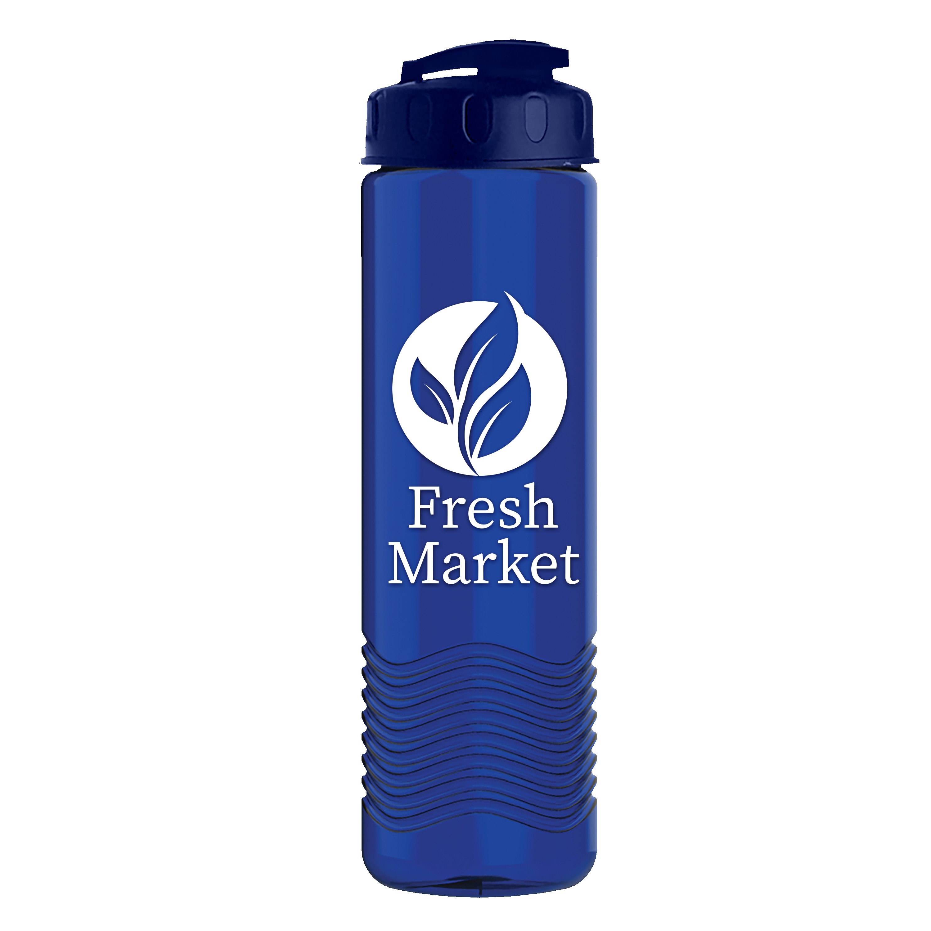 Picture of Garyline® Wave Tritan® Bottle with Flip-Top Lid - 24 oz.