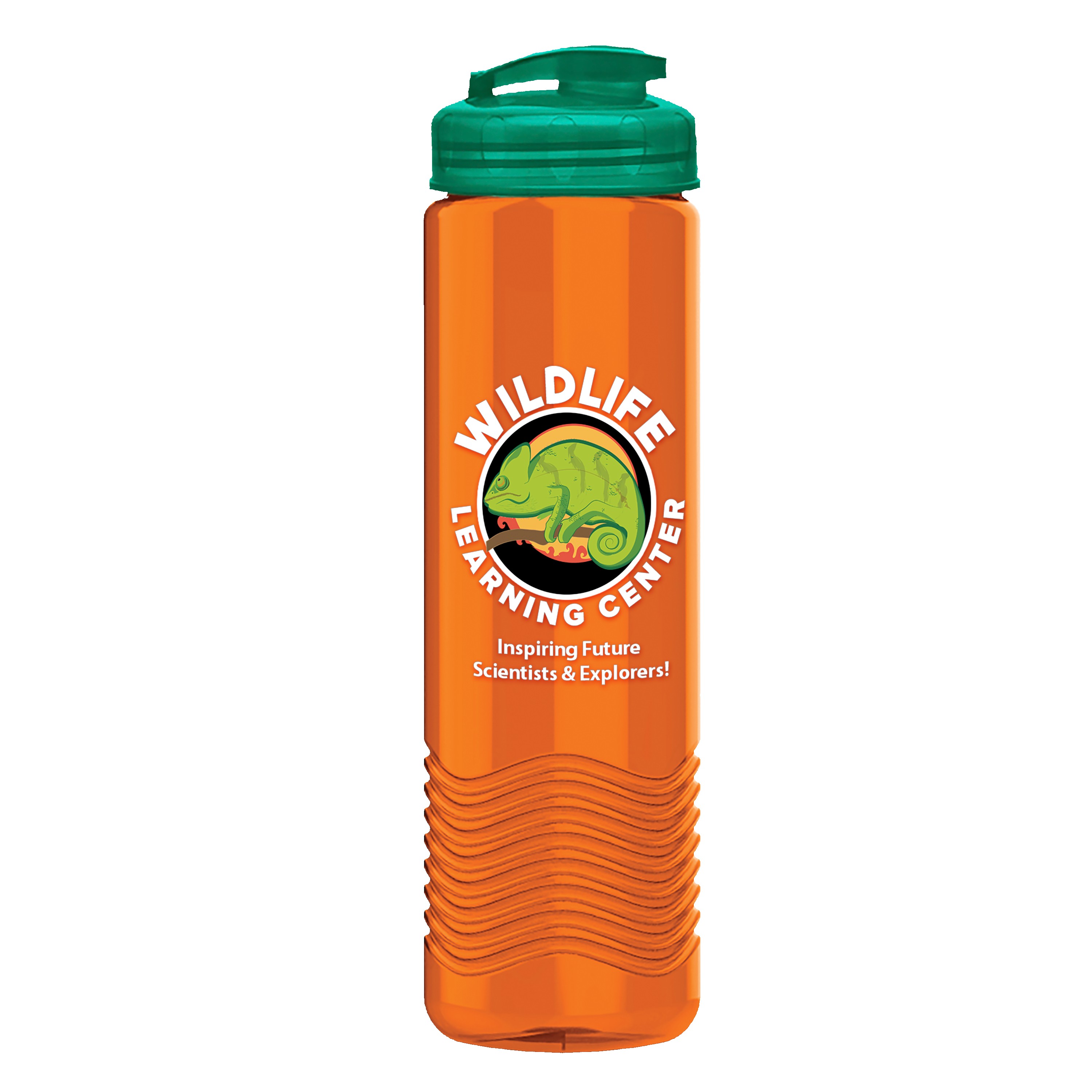 Picture of Garyline® Wave Tritan® Bottle with Flip-Top Lid - 24 oz.