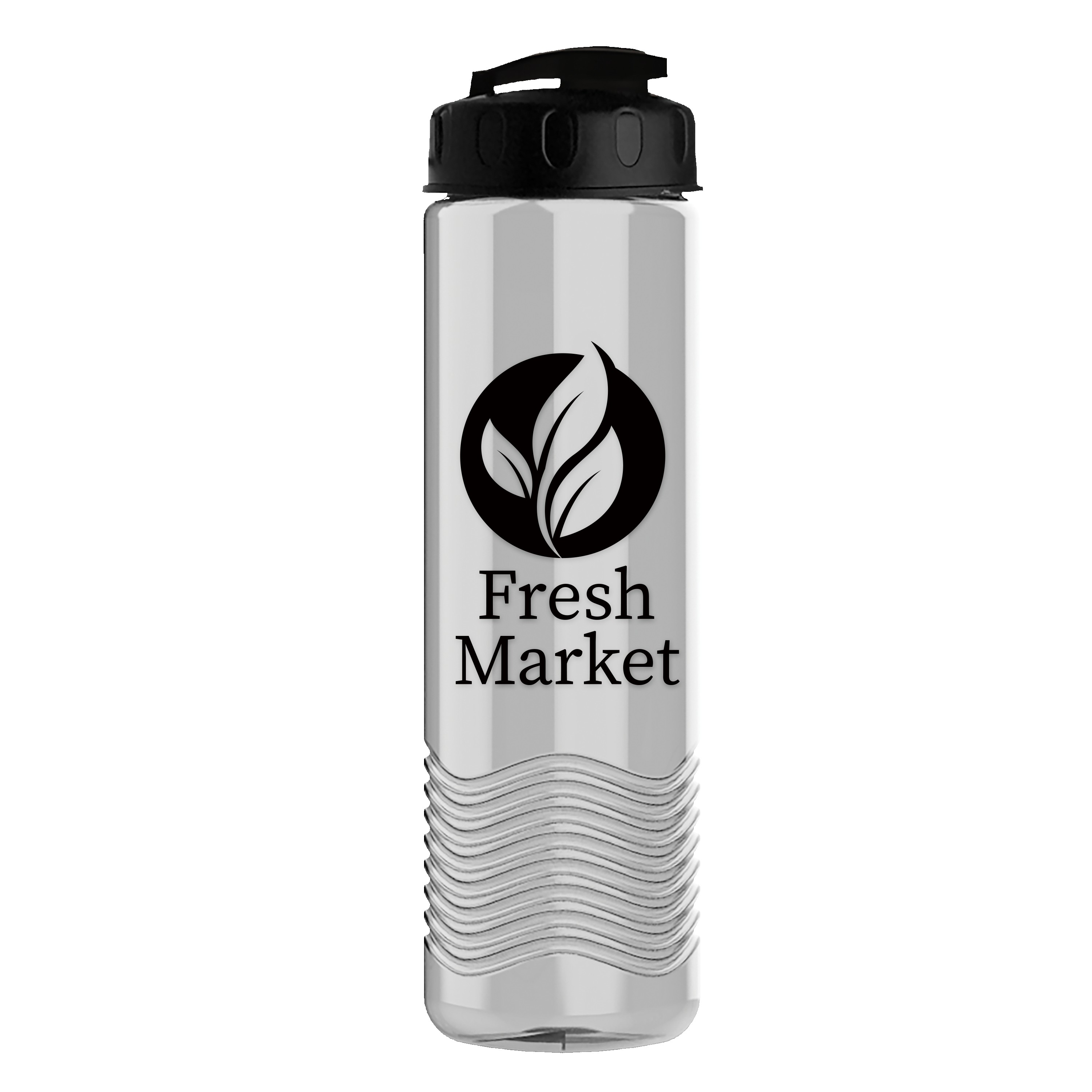 Picture of Garyline® Wave Tritan® Bottle with Flip-Top Lid - 24 oz.