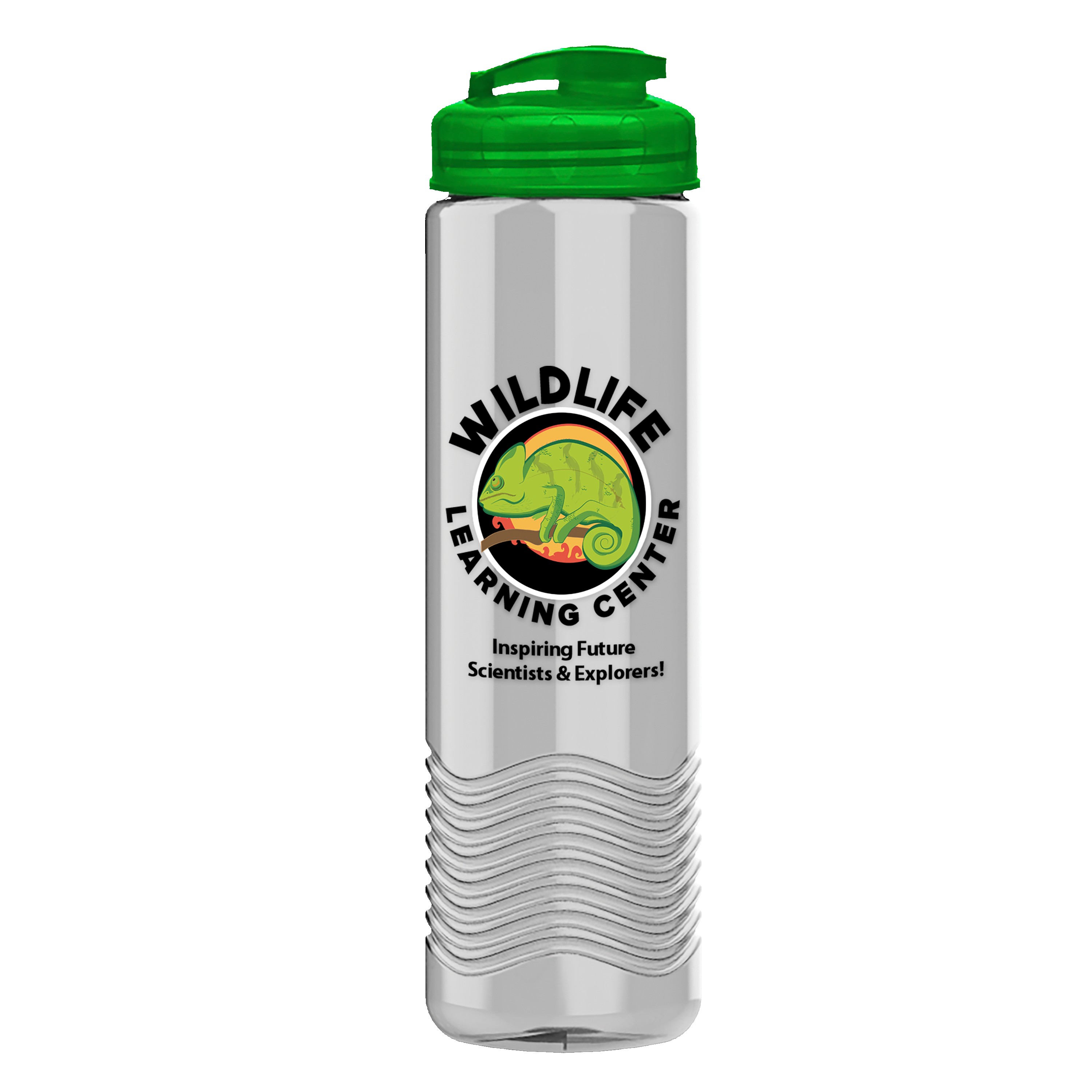Picture of Garyline® Wave Tritan® Bottle with Flip-Top Lid - 24 oz.