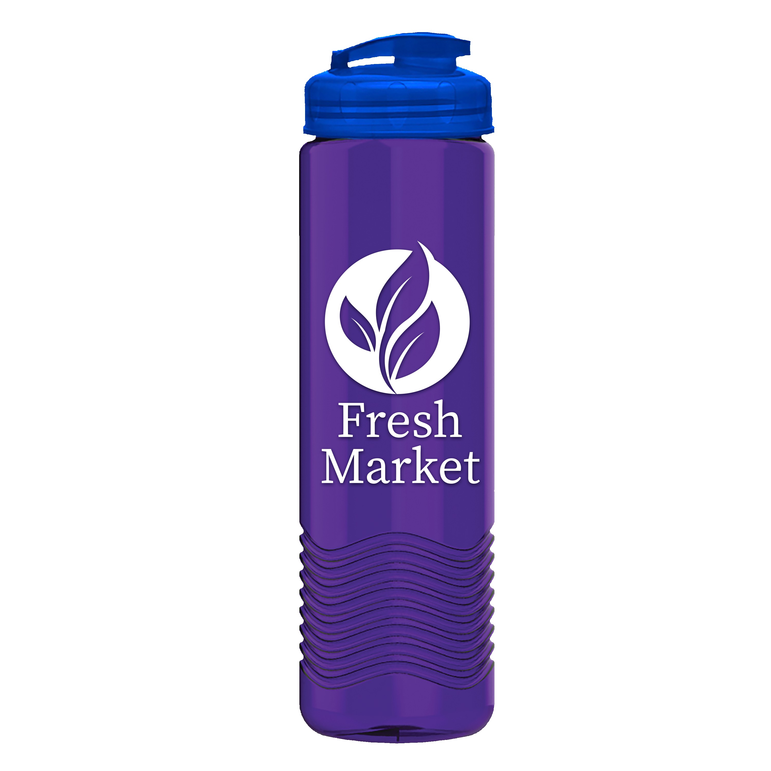 Picture of Garyline® Wave Tritan® Bottle with Flip-Top Lid - 24 oz.
