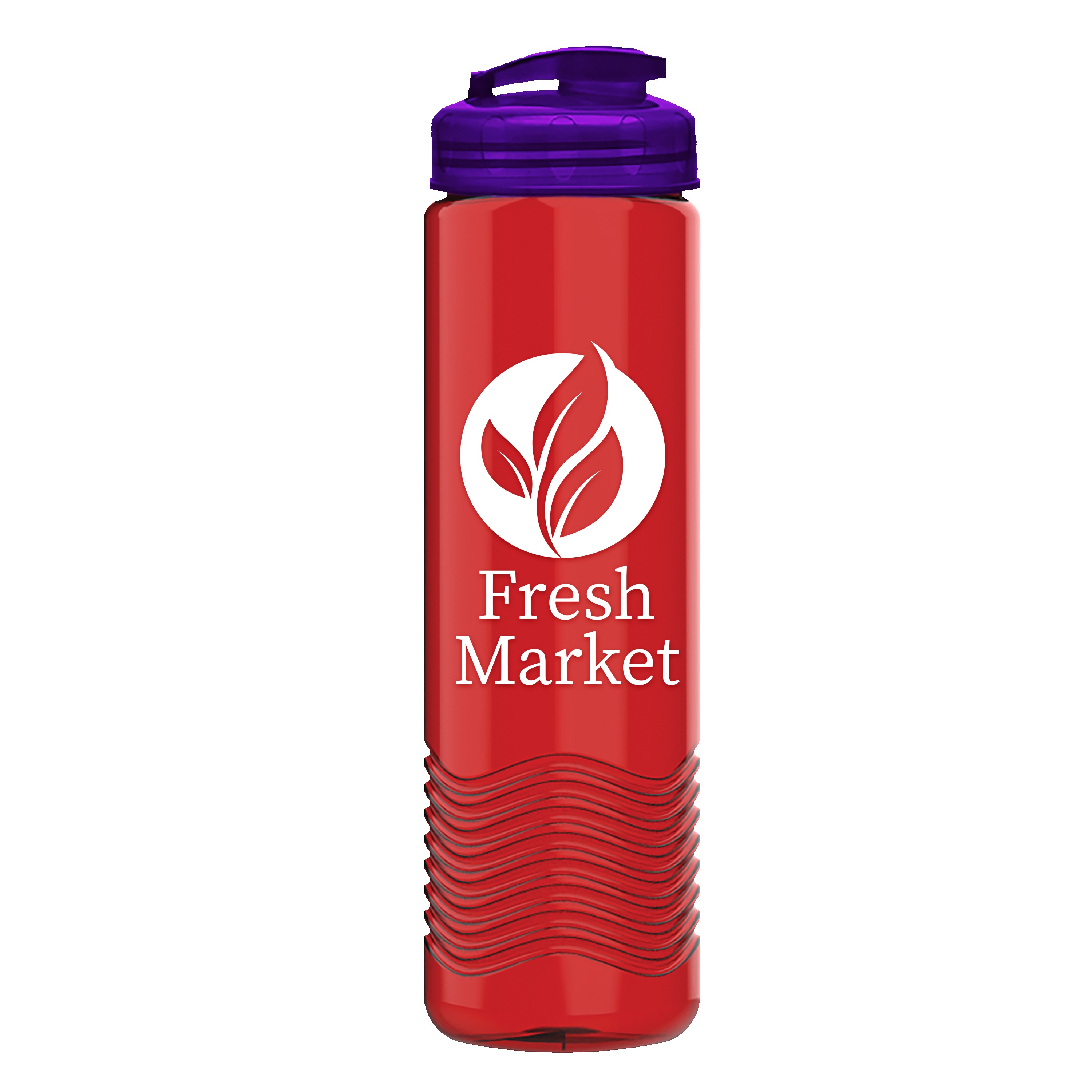 Picture of Garyline® Wave Tritan® Bottle with Flip-Top Lid - 24 oz.