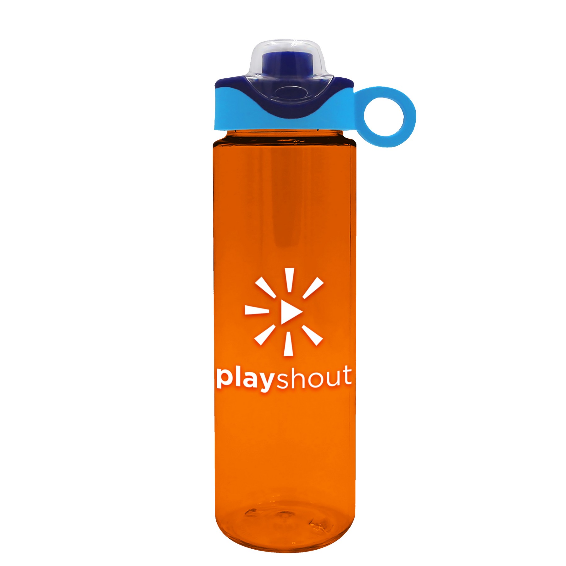 Picture of Garyline® Freedom Tritan® Bottle with Two-Tone Drink-Thru Lid with Silicone Loop - 28 oz.
