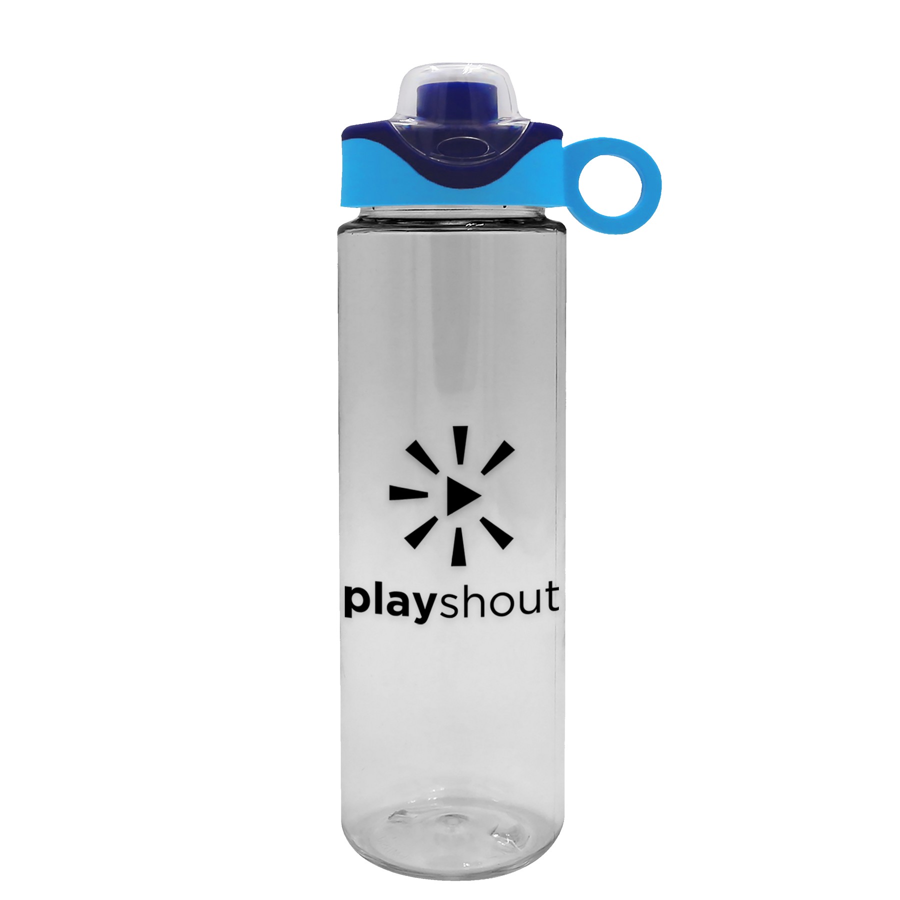 Picture of Garyline® Freedom Tritan® Bottle with Two-Tone Drink-Thru Lid with Silicone Loop - 28 oz.