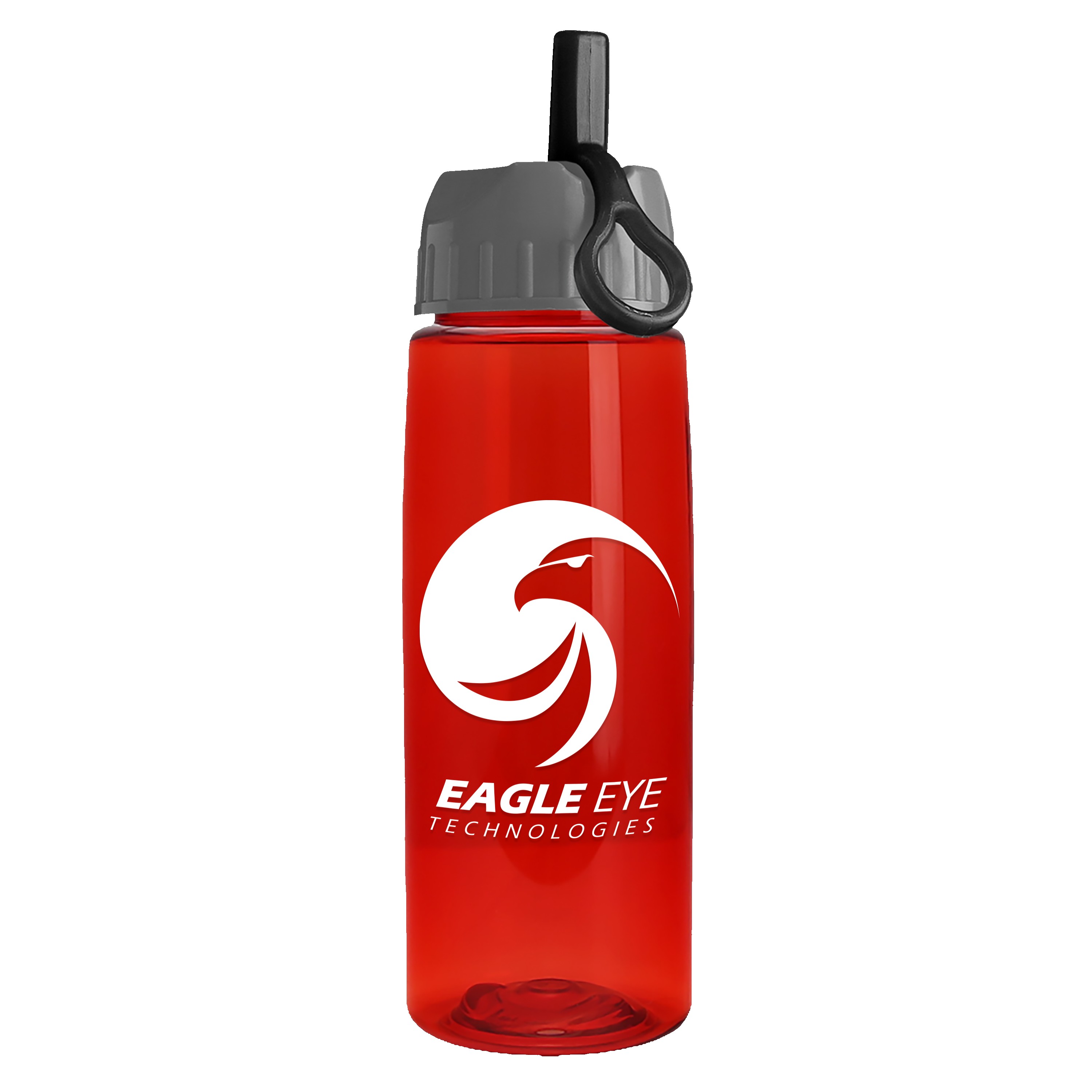 Picture of Garyline® Flair Tritan® Bottle with Ring-Straw Lid - 26 oz.