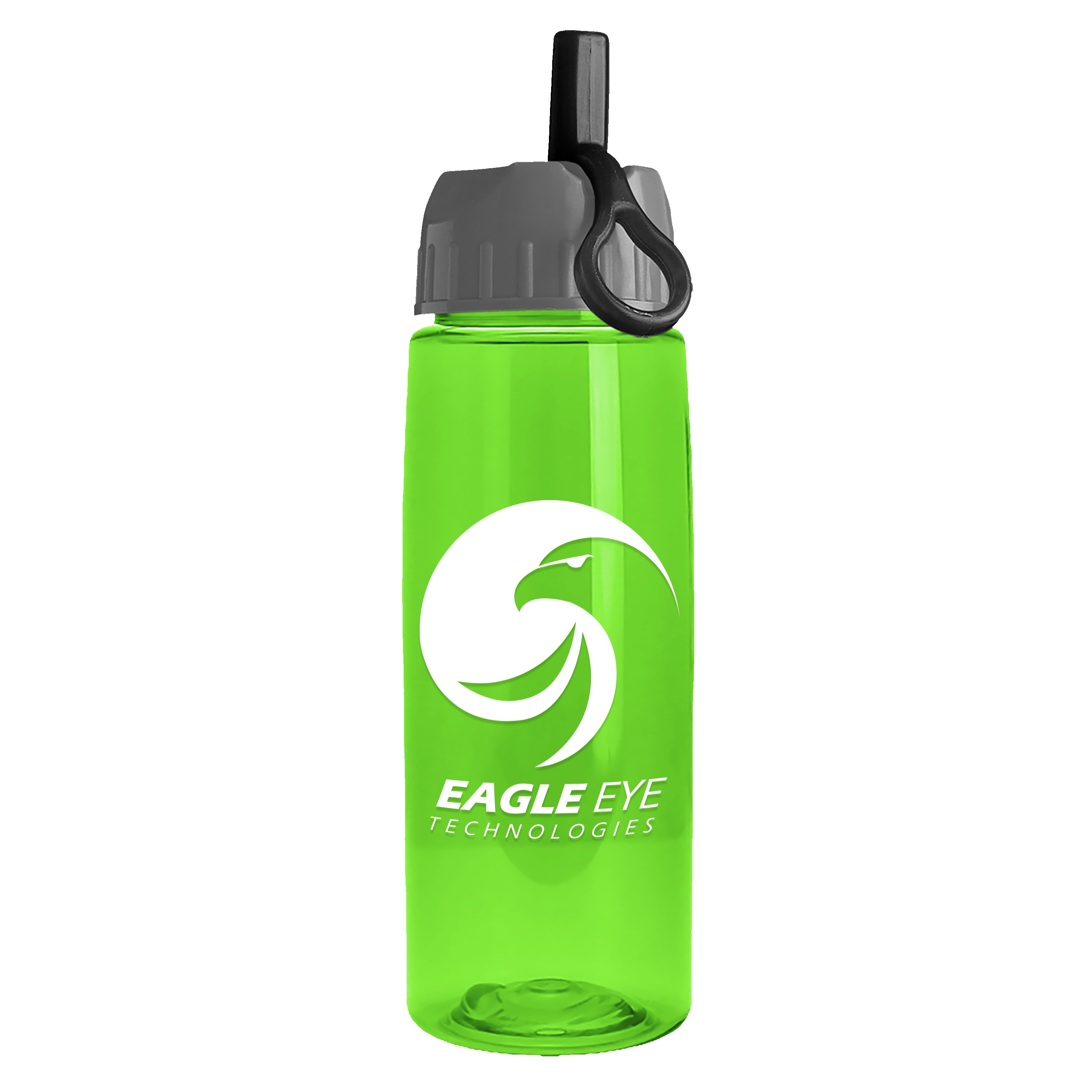 Picture of Garyline® Flair Tritan® Bottle with Ring-Straw Lid - 26 oz.