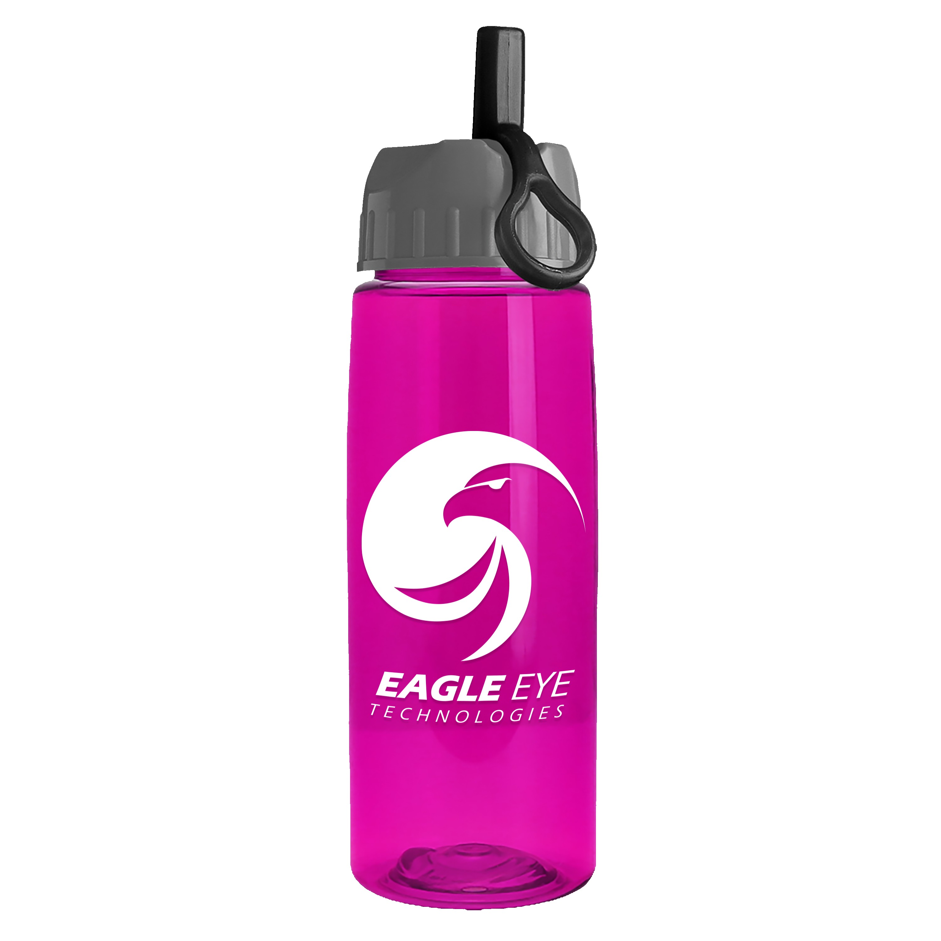 Picture of Garyline® Flair Tritan® Bottle with Ring-Straw Lid - 26 oz.