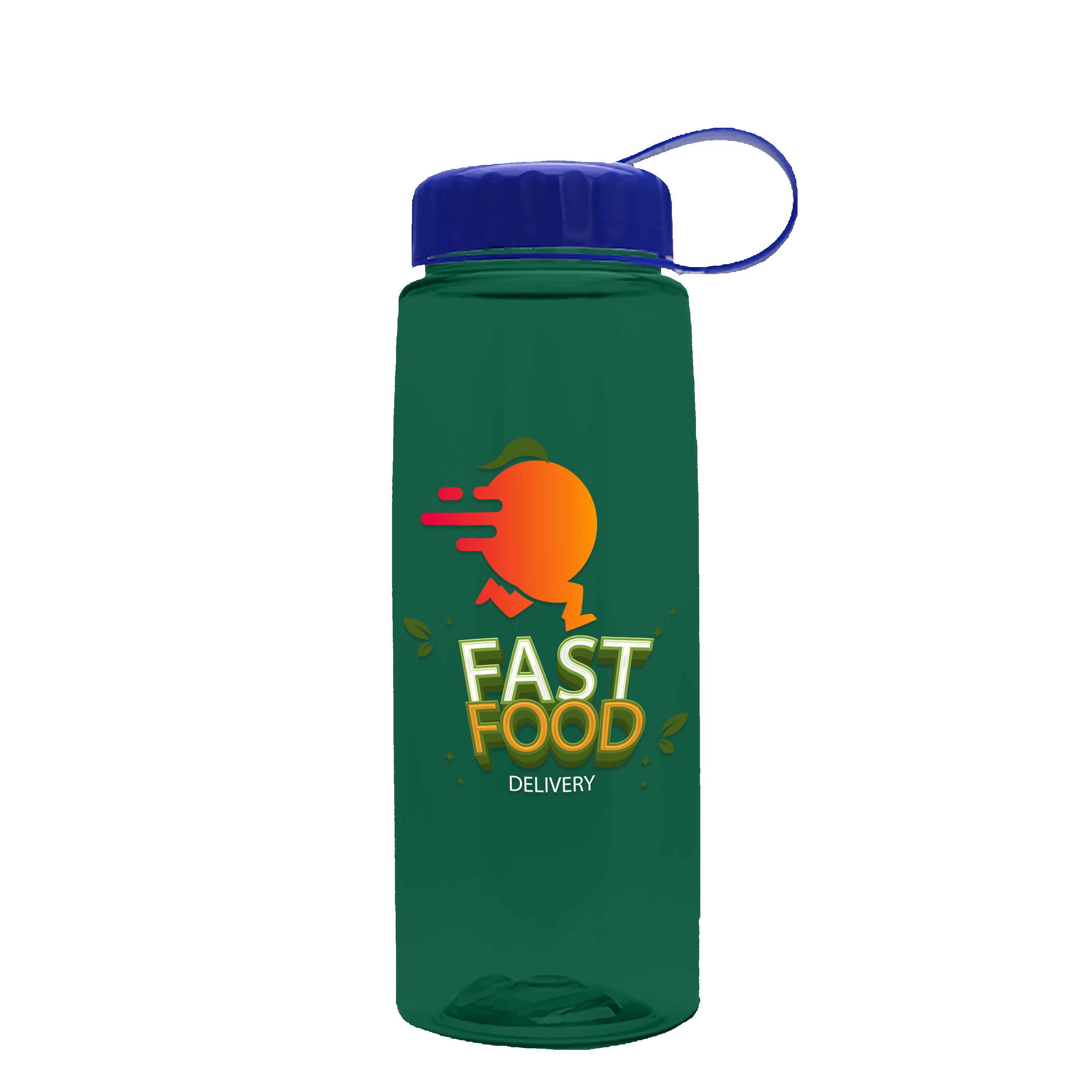 Picture of Garyline® Flair Tritan® Bottle with Tethered Lid - 26 oz.