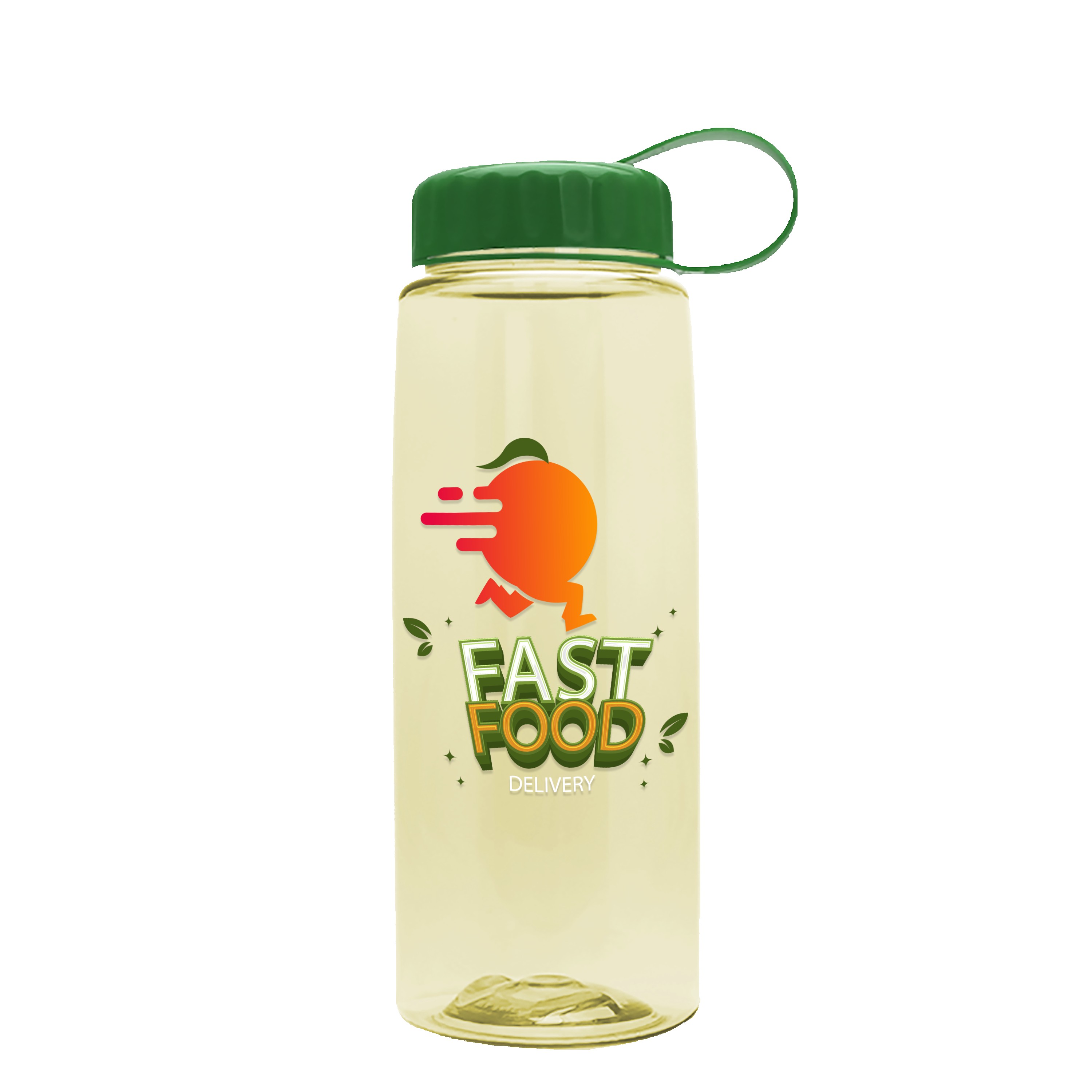 Picture of Garyline® Flair Tritan® Bottle with Tethered Lid - 26 oz.