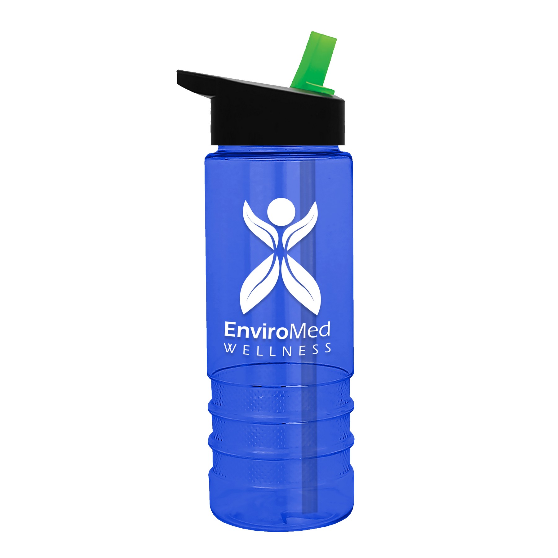 Picture of Garyline® Salute Bottle with Flip-Straw Lid - 24 oz.