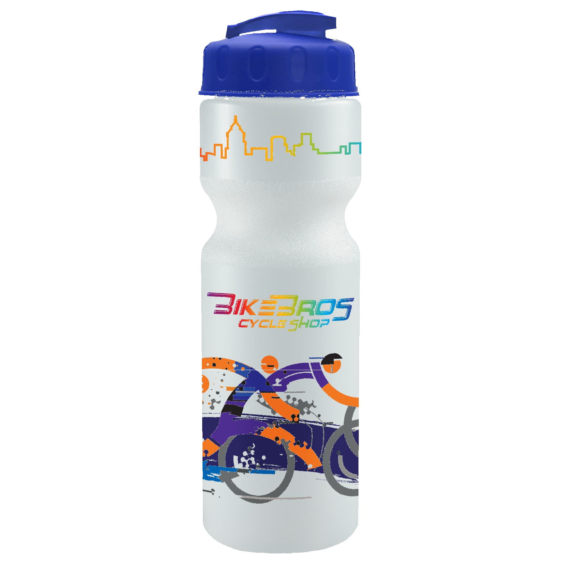 Picture of Garyline® Journey Bike Bottle with Flip-Top Lid - 28 oz.