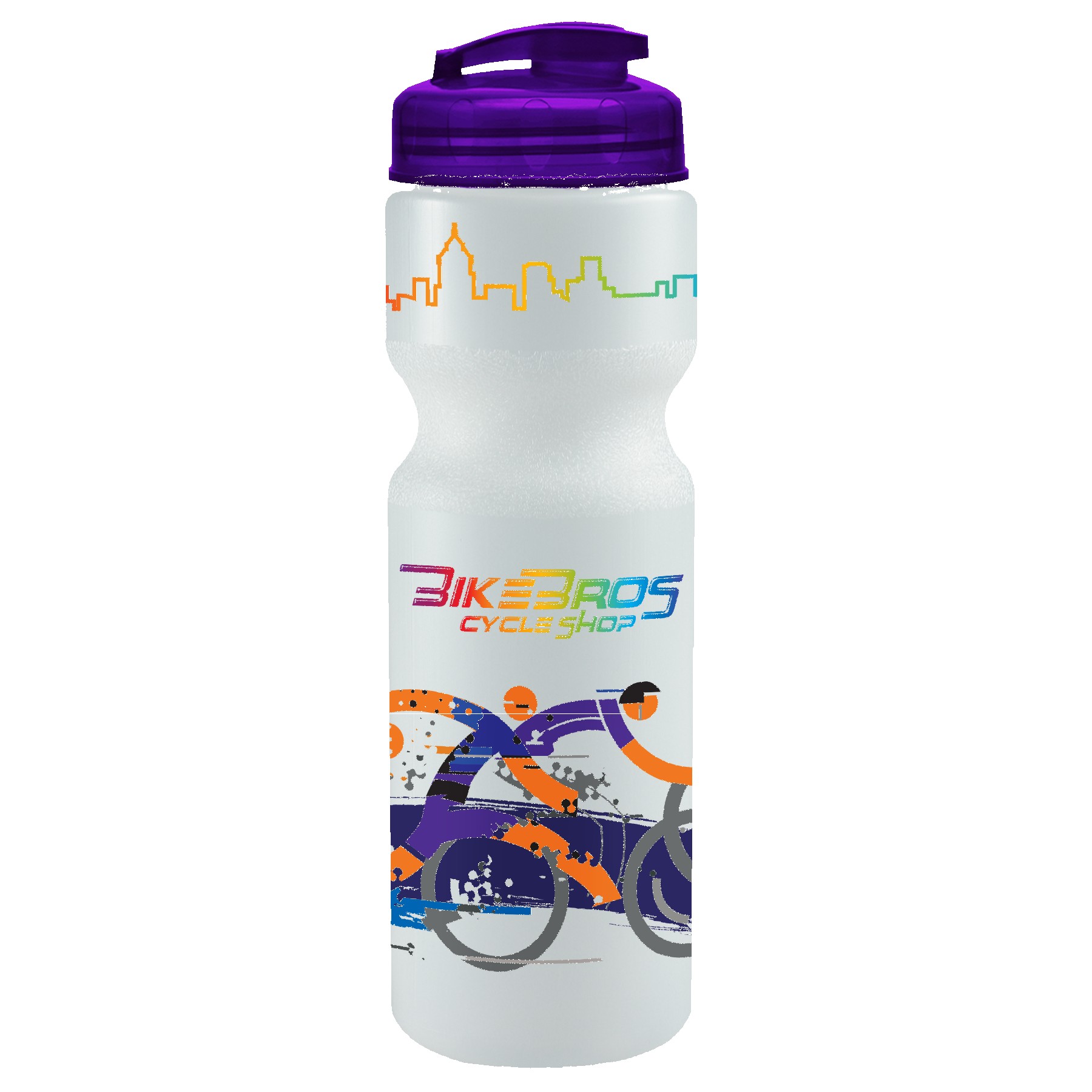 Picture of Garyline® Journey Bike Bottle with Flip-Top Lid - 28 oz.