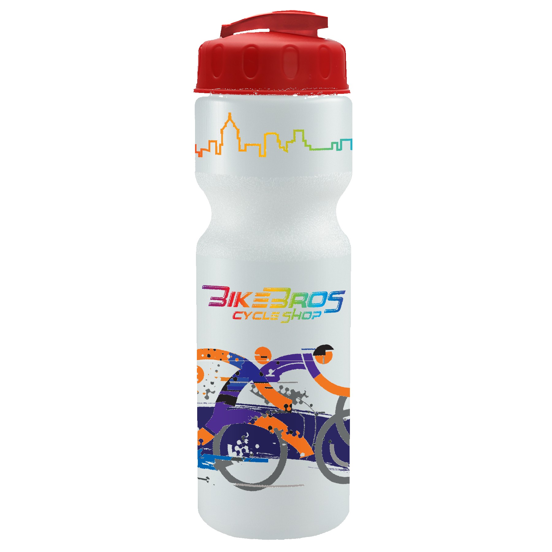 Picture of Garyline® Journey Bike Bottle with Flip-Top Lid - 28 oz.