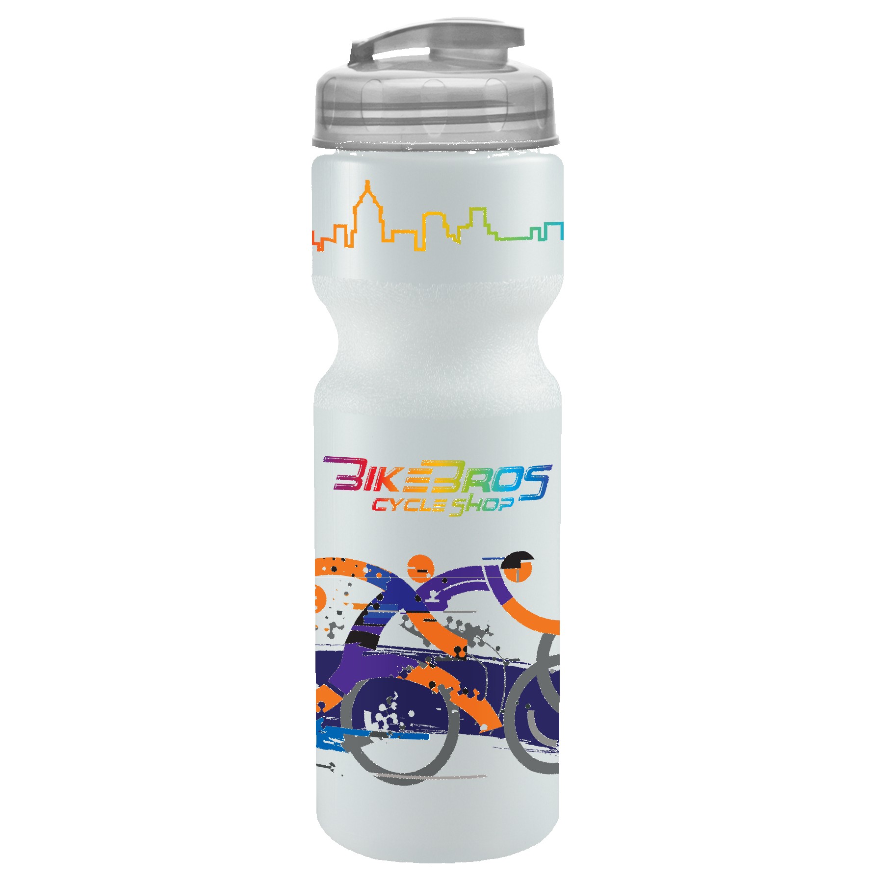Picture of Garyline® Journey Bike Bottle with Flip-Top Lid - 28 oz.