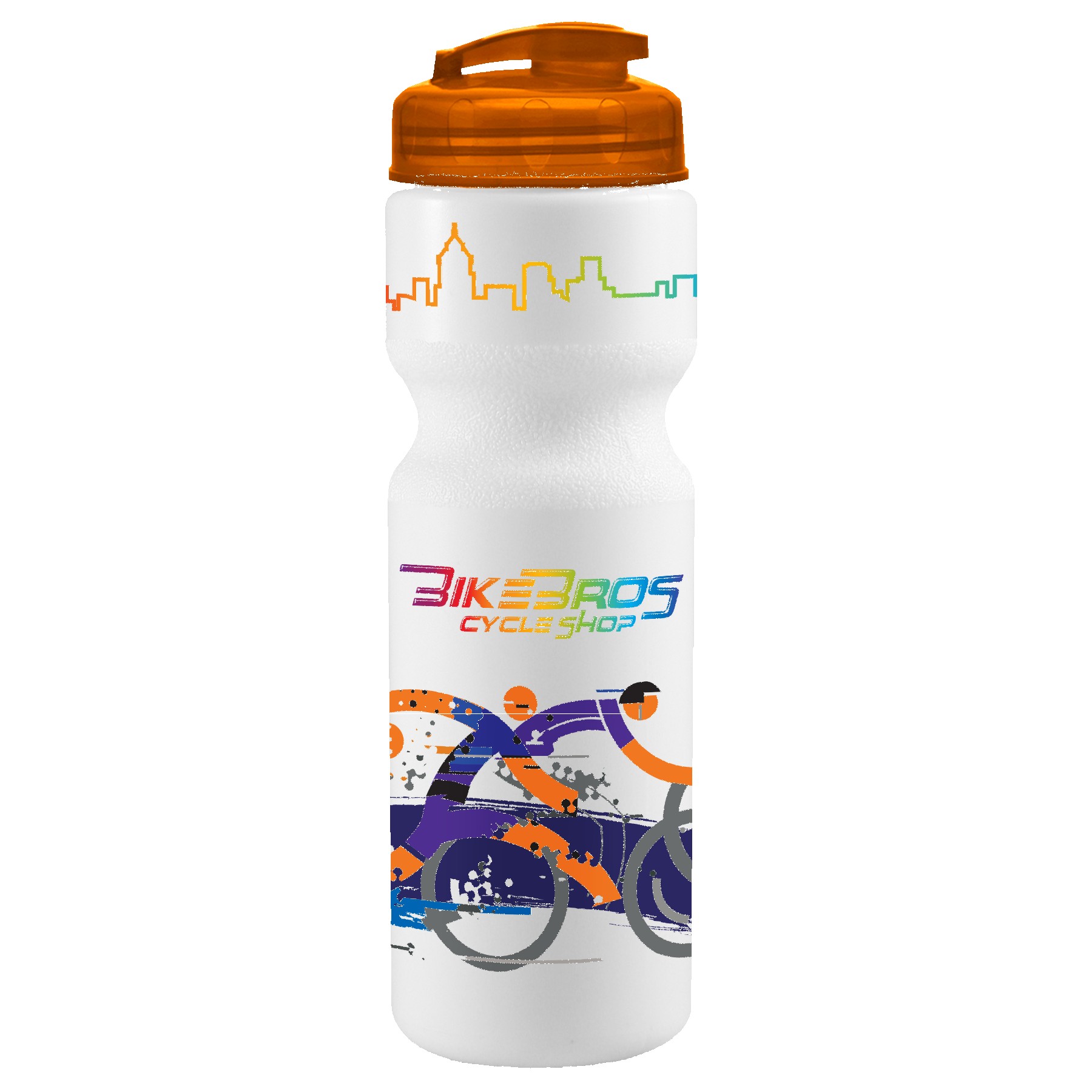 Picture of Garyline® Journey Bike Bottle with Flip-Top Lid - 28 oz.
