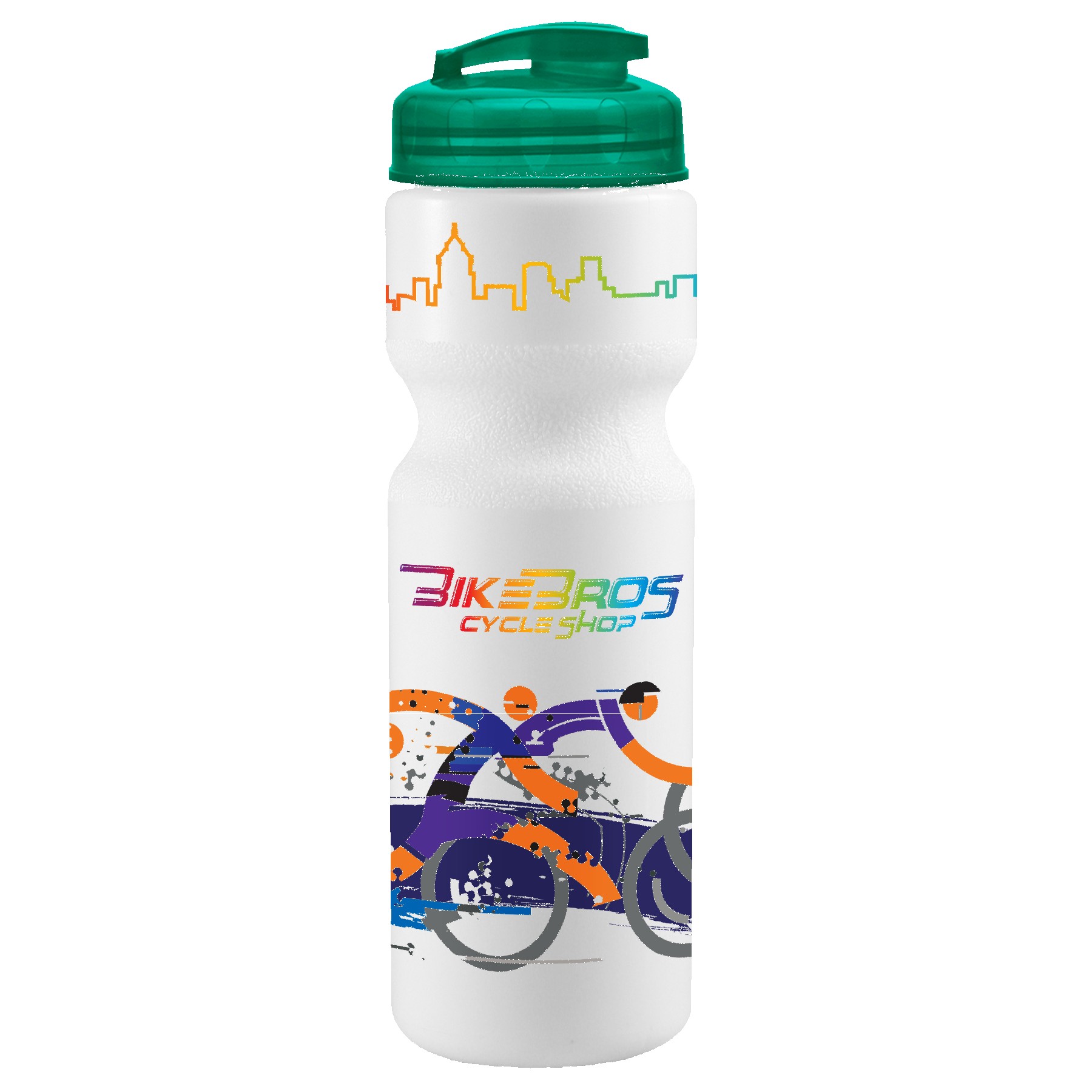 Picture of Garyline® Journey Bike Bottle with Flip-Top Lid - 28 oz.