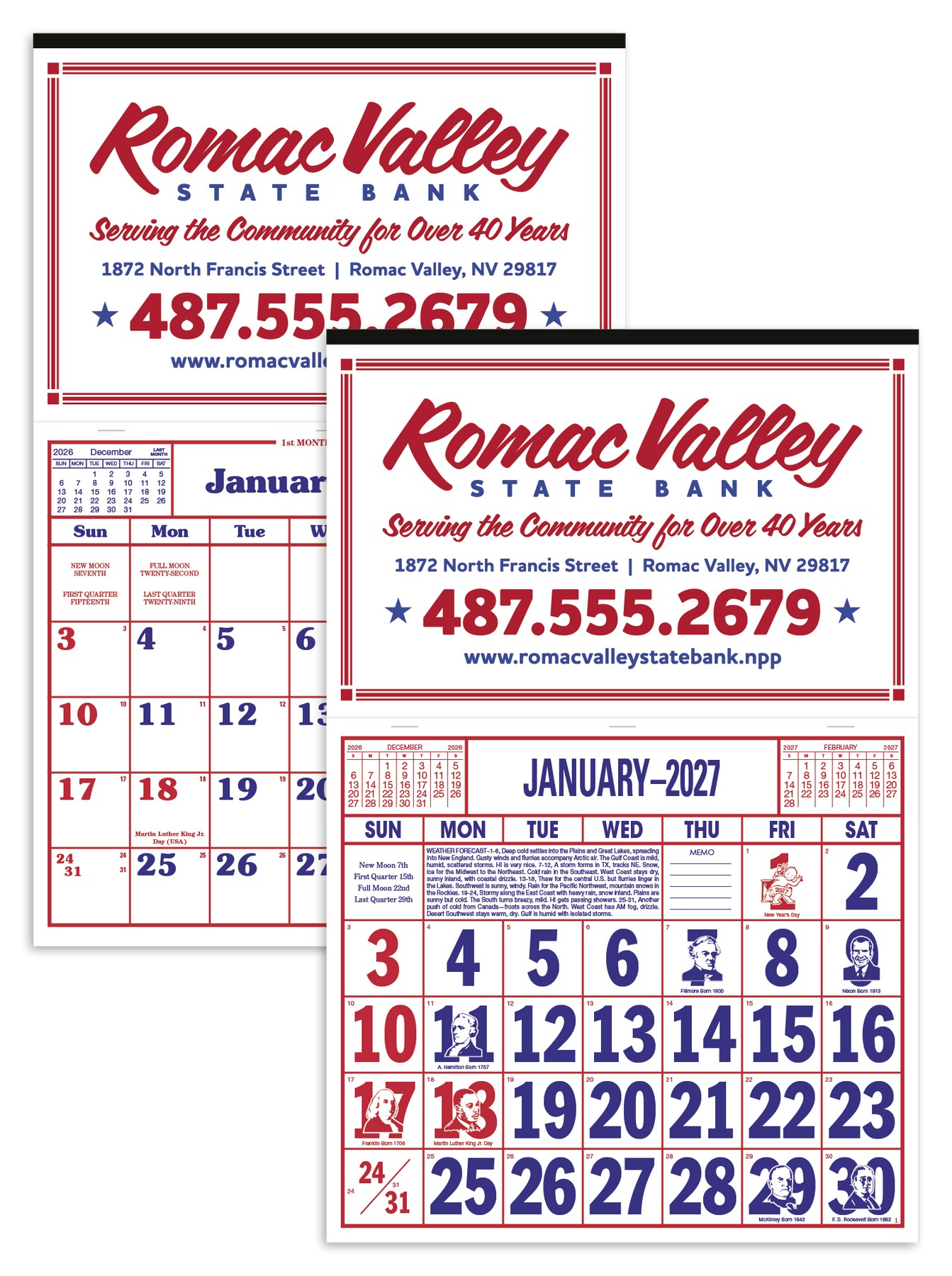 Picture of Skinner & Kennedy® Apron Style Calendar