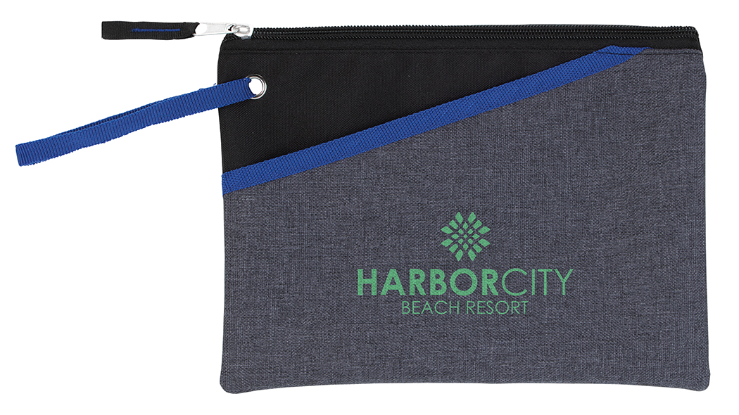 Picture of Good Value™ RPET Two-Tone Pouch