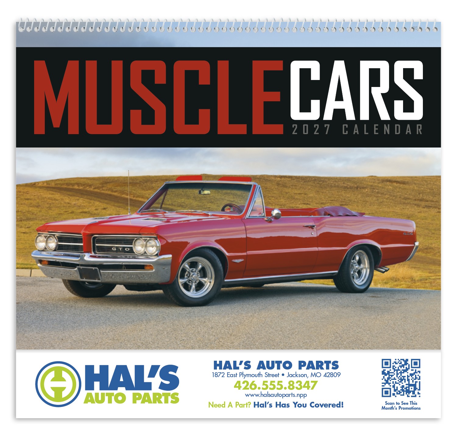 Picture of Triumph® Calendars Muscle Cars Calendar