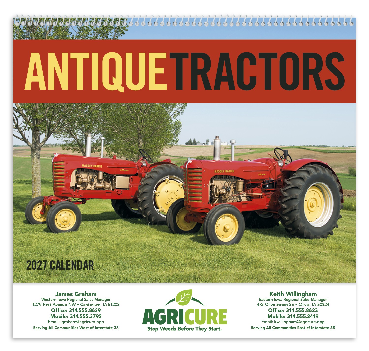 Picture of Triumph® Calendars Antique Tractors Calendar