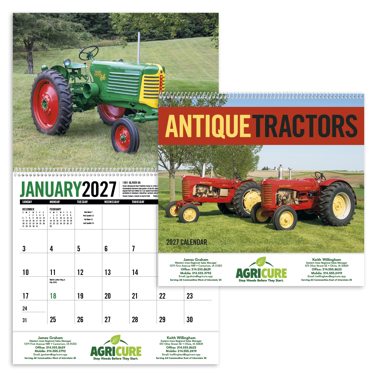 Picture of Triumph® Calendars Antique Tractors Calendar