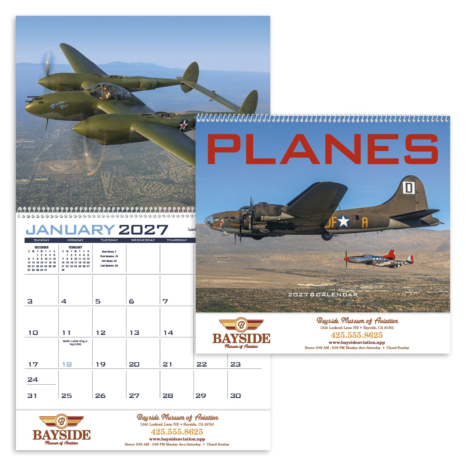 Picture of Triumph® Calendars Planes Calendar