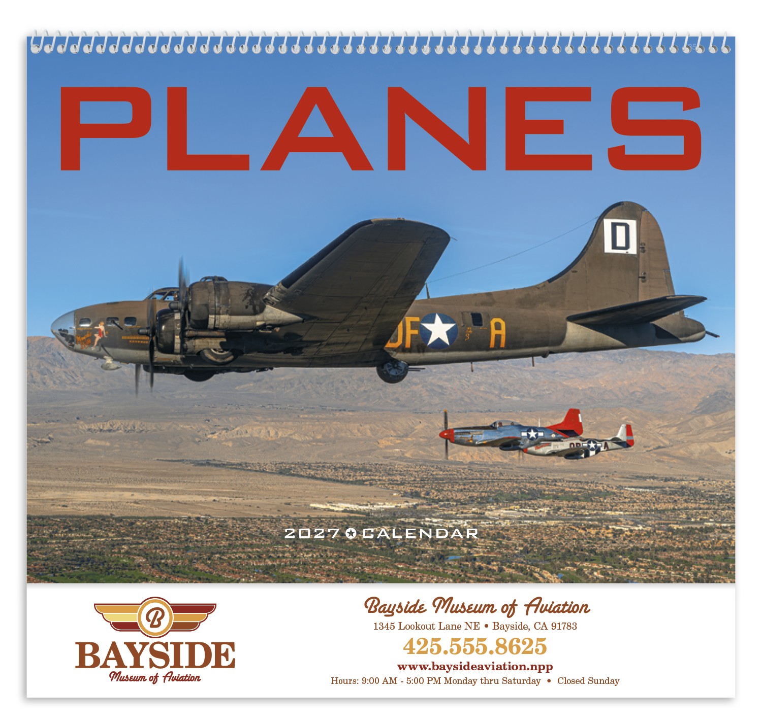Picture of Triumph® Calendars Planes Calendar